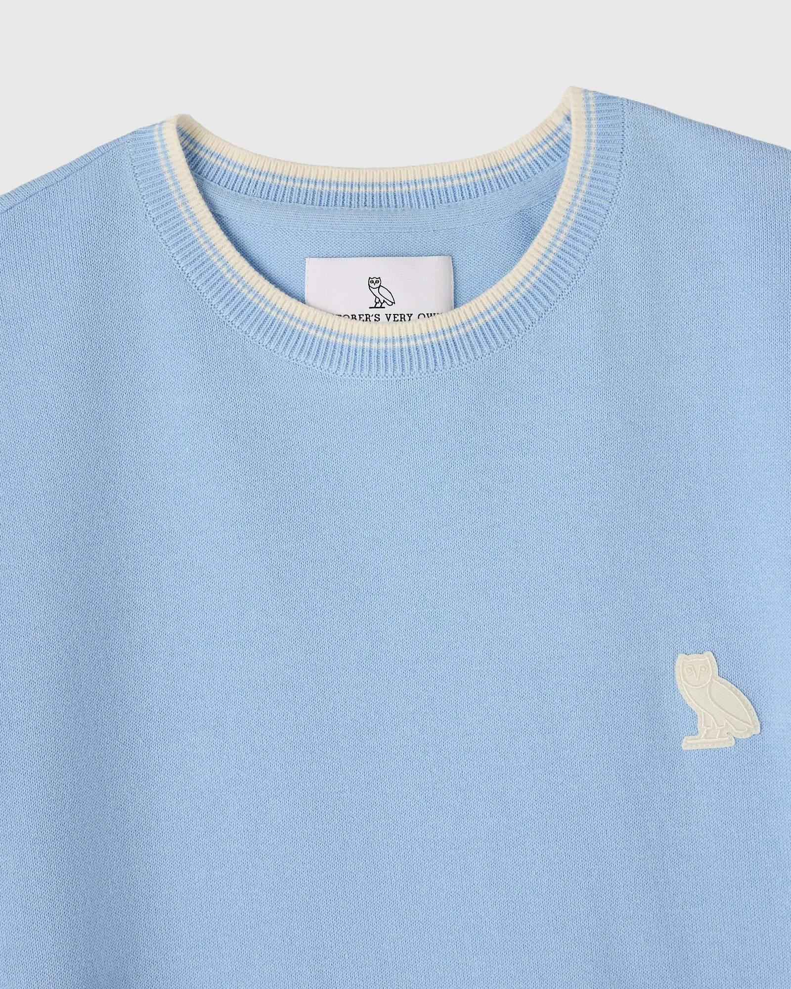 Classic Owl Sweater Tee - Light Blue sold by OVO product image thumbnail 2