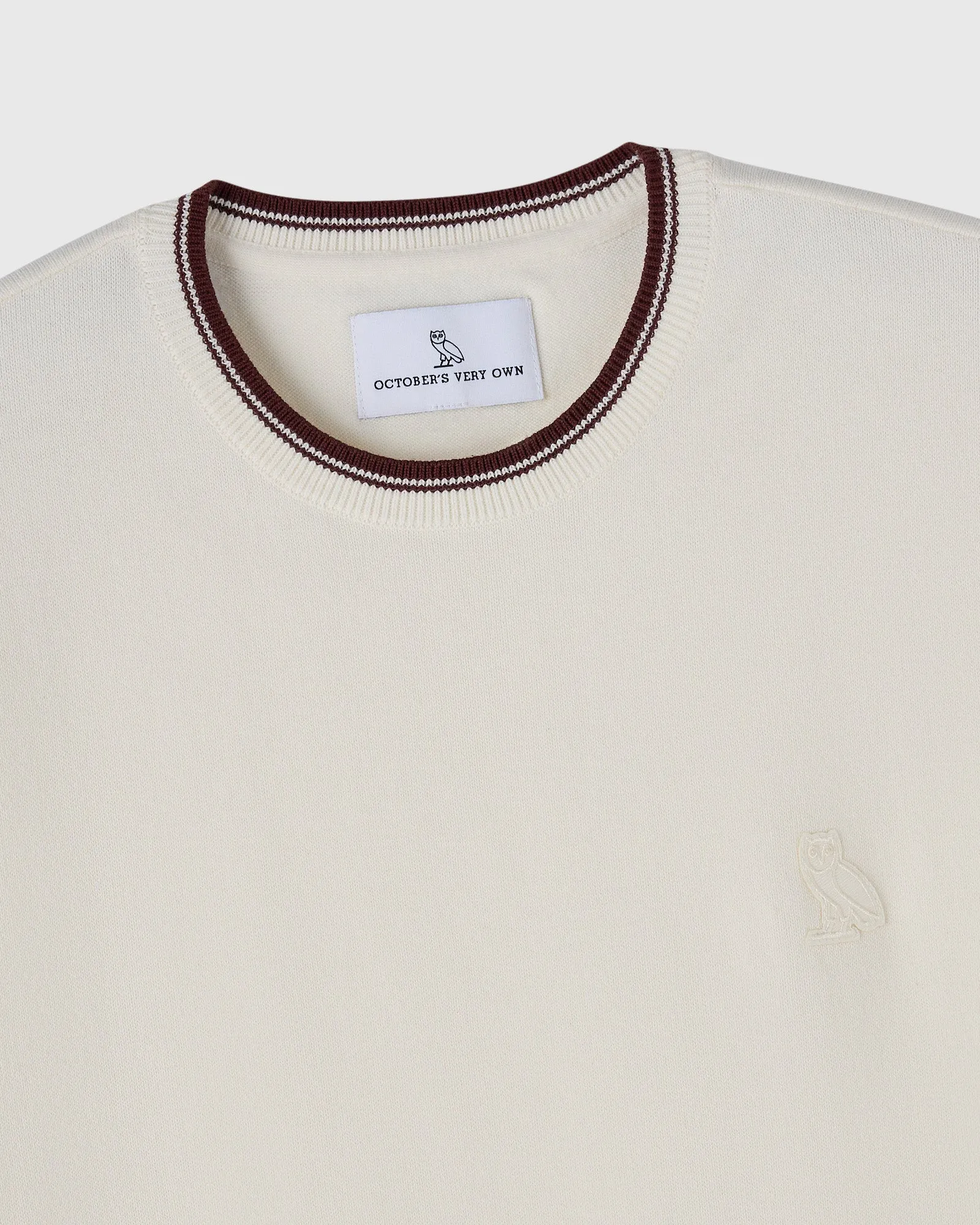 Classic Owl Sweater Tee - Cream sold by OVO product image thumbnail 2