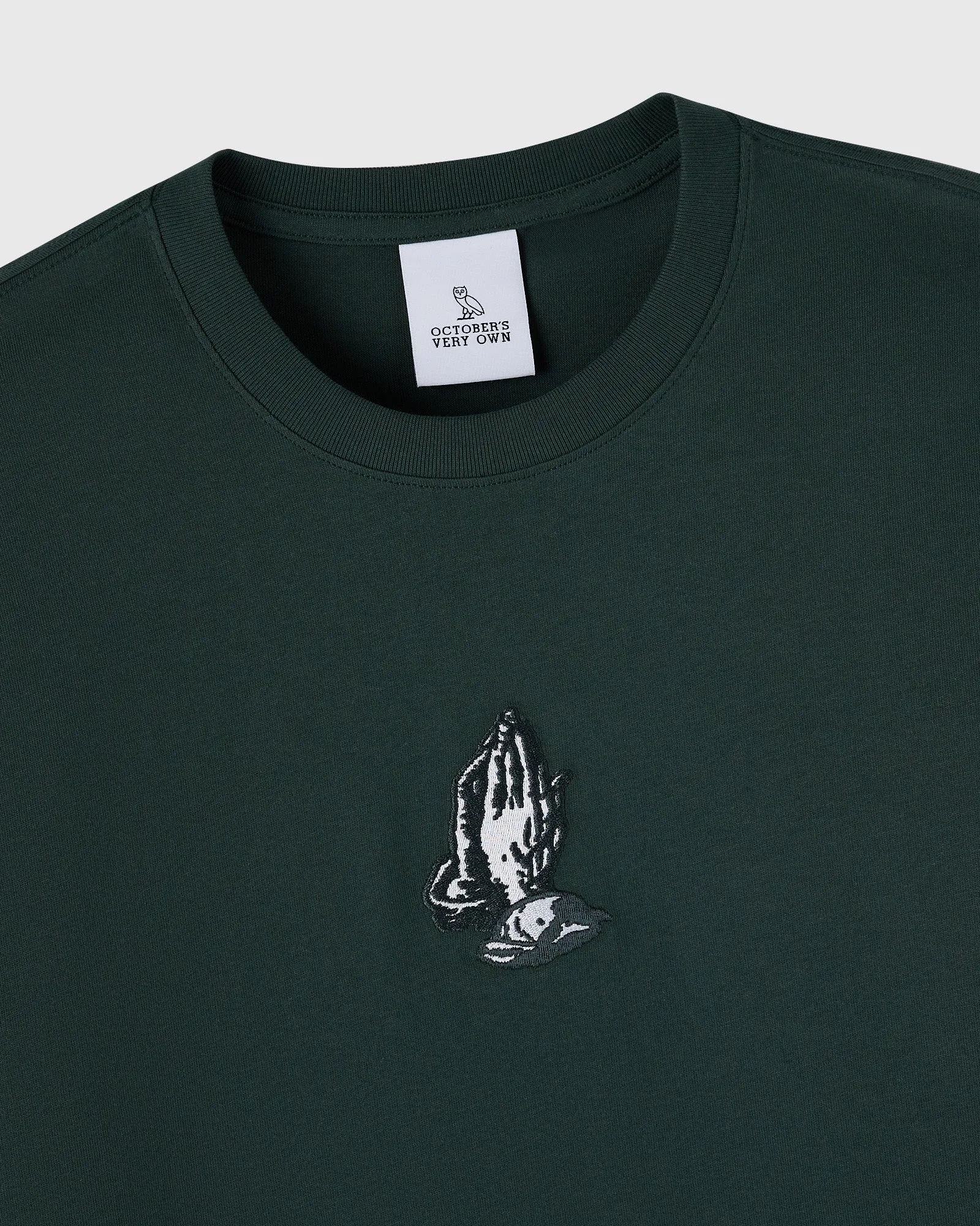 6 God Long-Sleeve Tee - Midnight Green sold by OVO product image thumbnail 3
