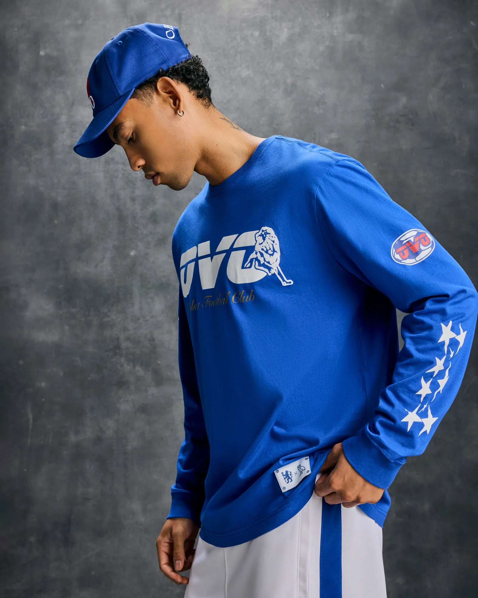 Chelsea FC Long-Sleeve Tee - Blue sold by OVO product image thumbnail 5