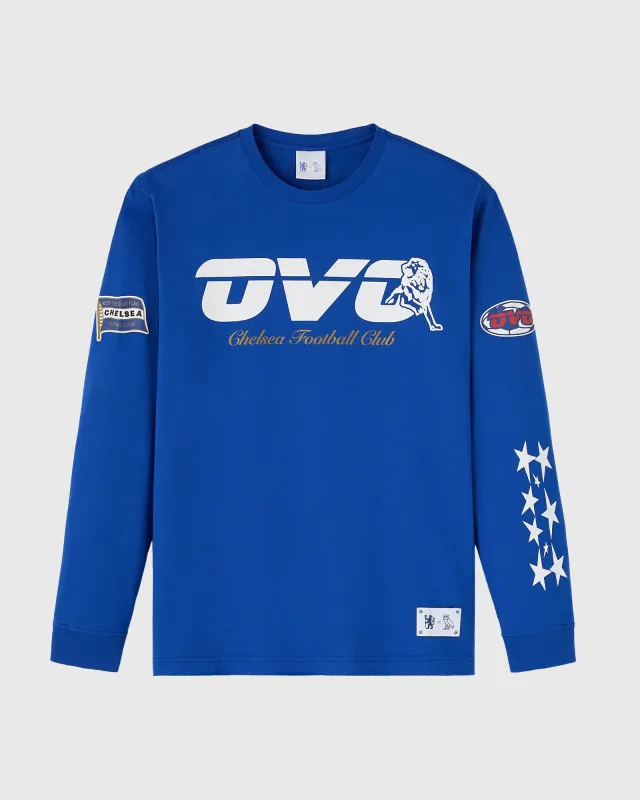 Chelsea FC Long-Sleeve Tee - Blue made by OVO