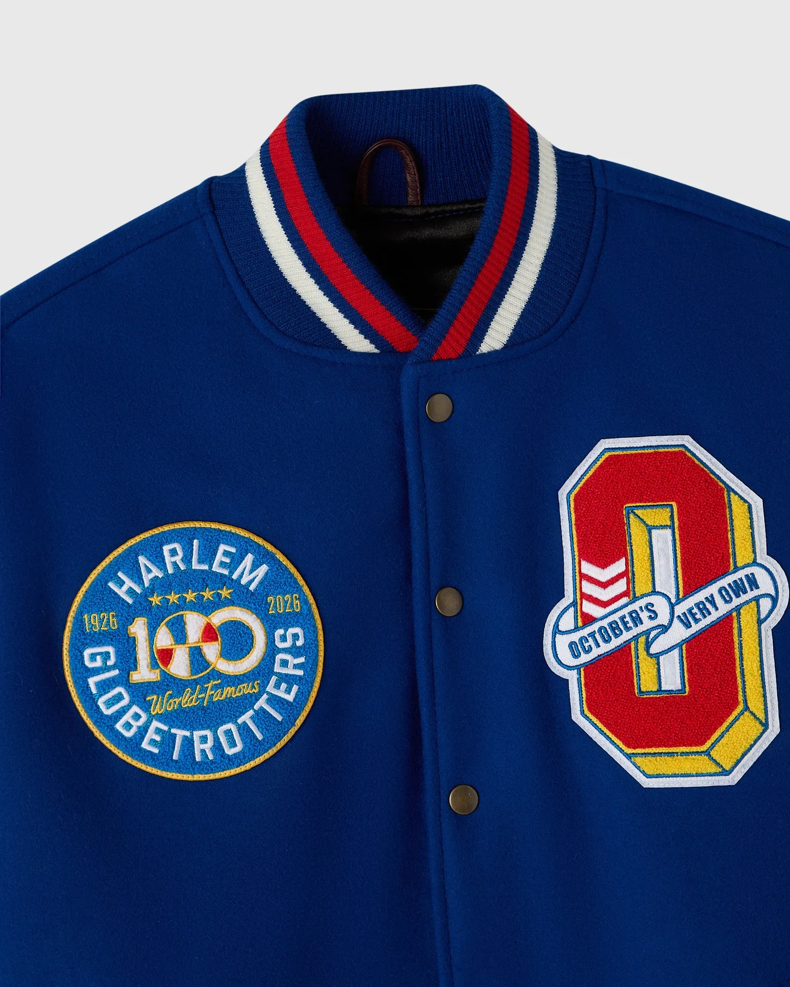 Harlem Globetrotters Varsity Jacket - Blue sold by OVO product image thumbnail 3