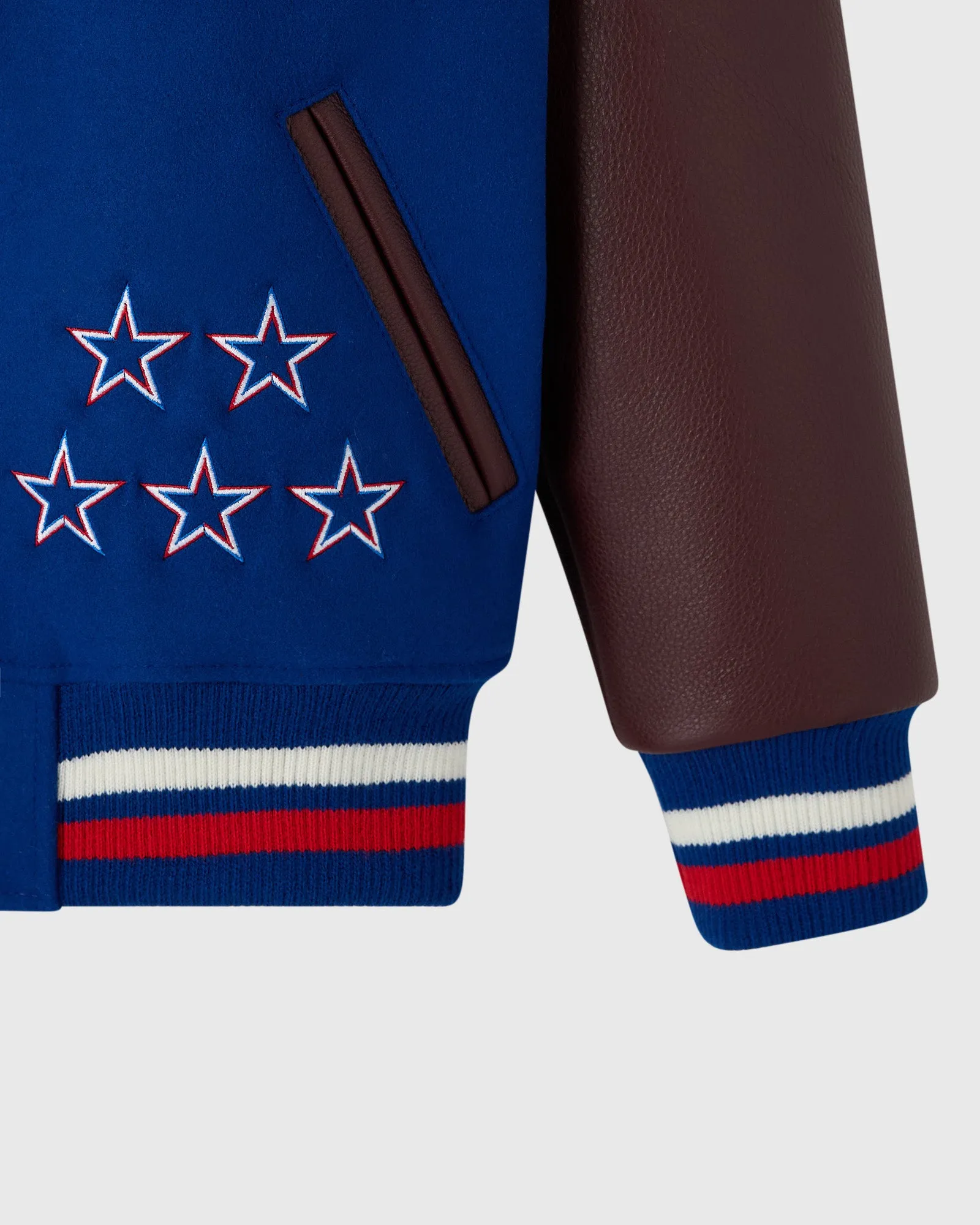 Harlem Globetrotters Varsity Jacket - Blue sold by OVO product image thumbnail 4