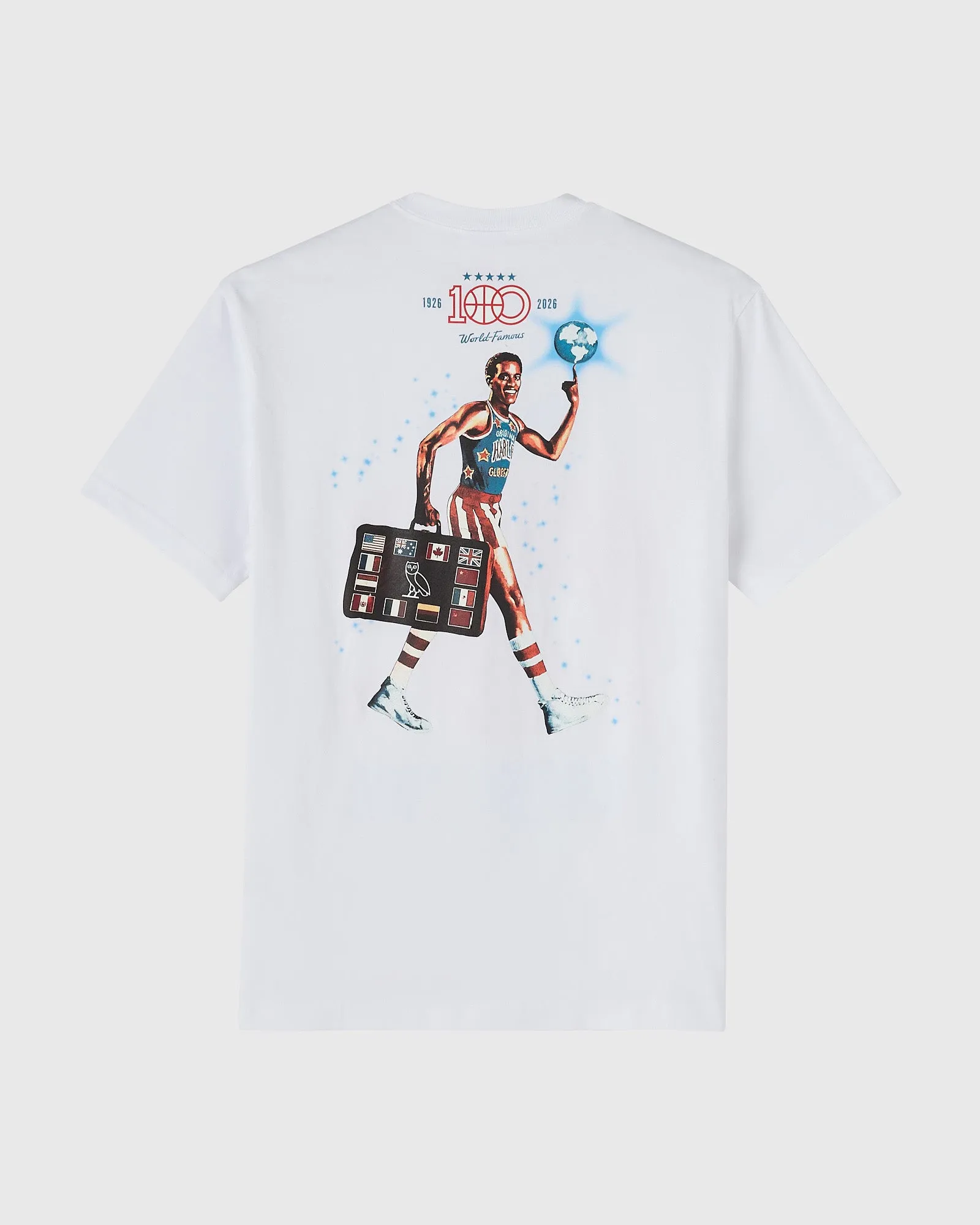 Harlem Globetrotters Tee - White sold by OVO product image thumbnail 2