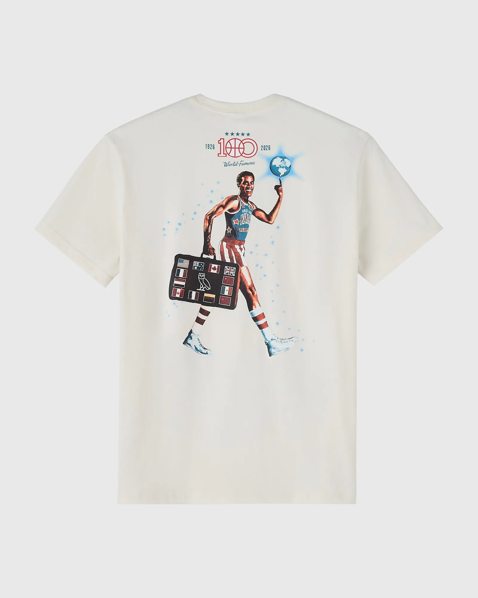 Harlem Globetrotters Tee - Off White sold by OVO
