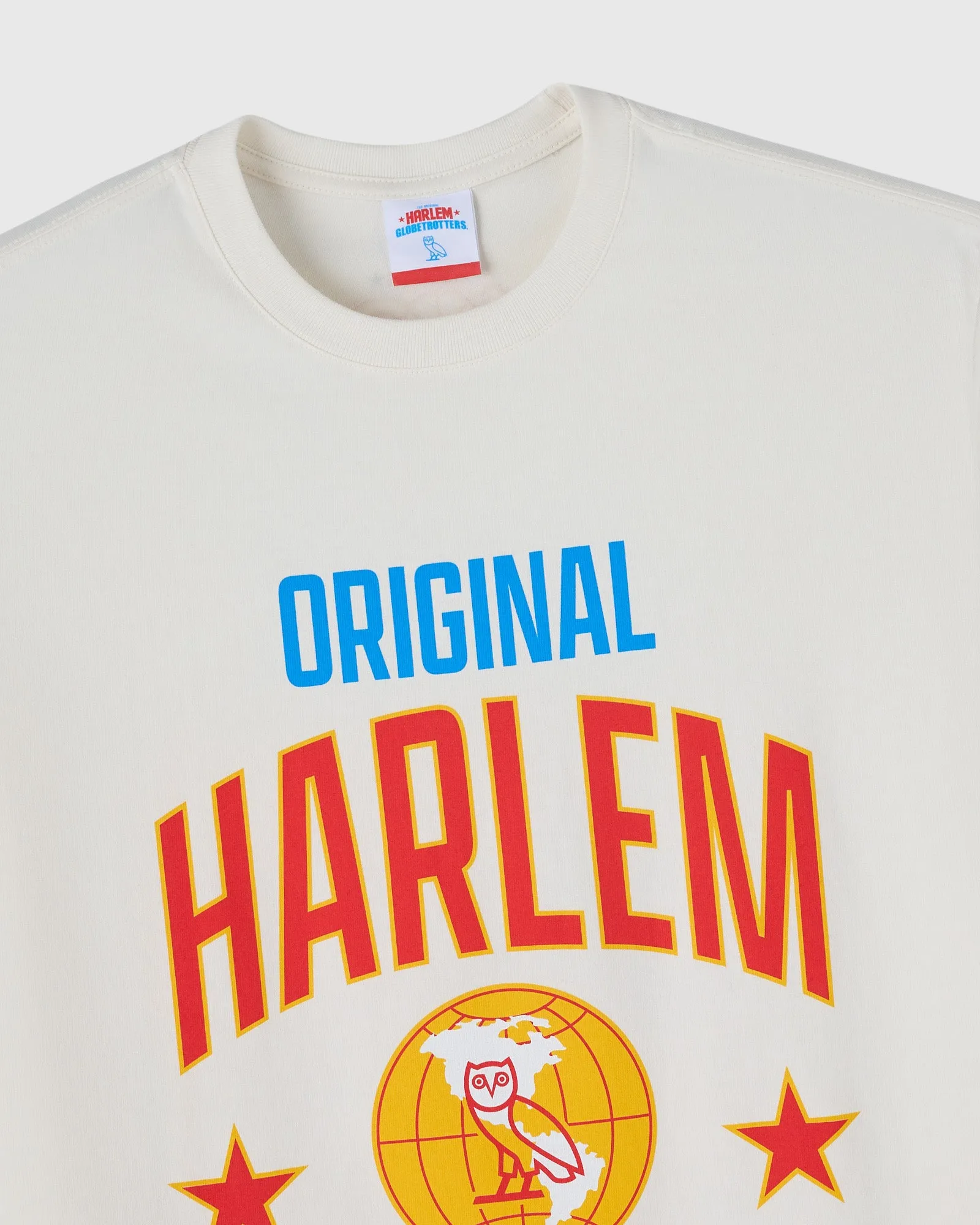 Harlem Globetrotters Tee - Off White sold by OVO product image thumbnail 3