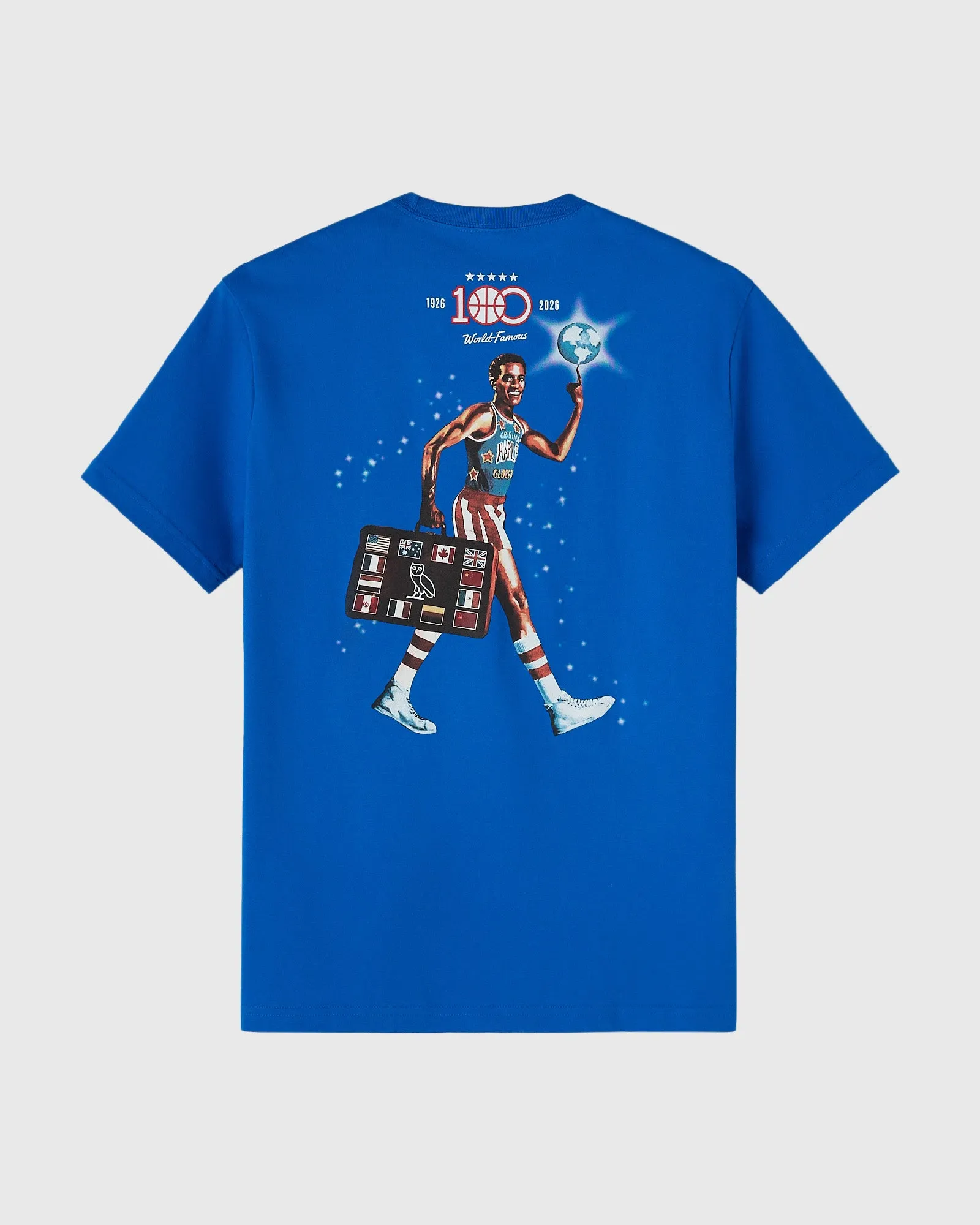 Harlem Globetrotters Tee - Blue sold by OVO product image thumbnail 2