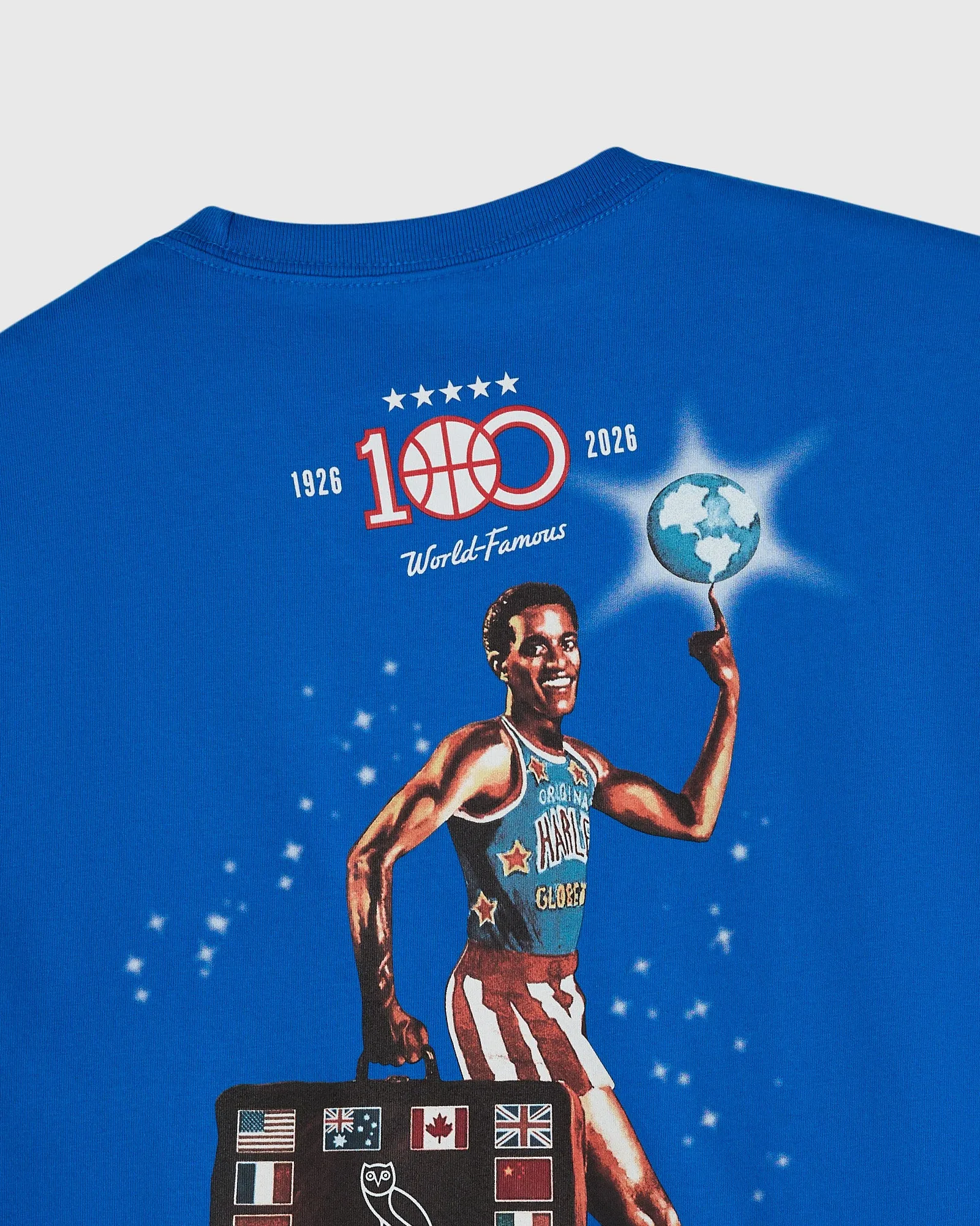 Harlem Globetrotters Tee - Blue sold by OVO product image thumbnail 4