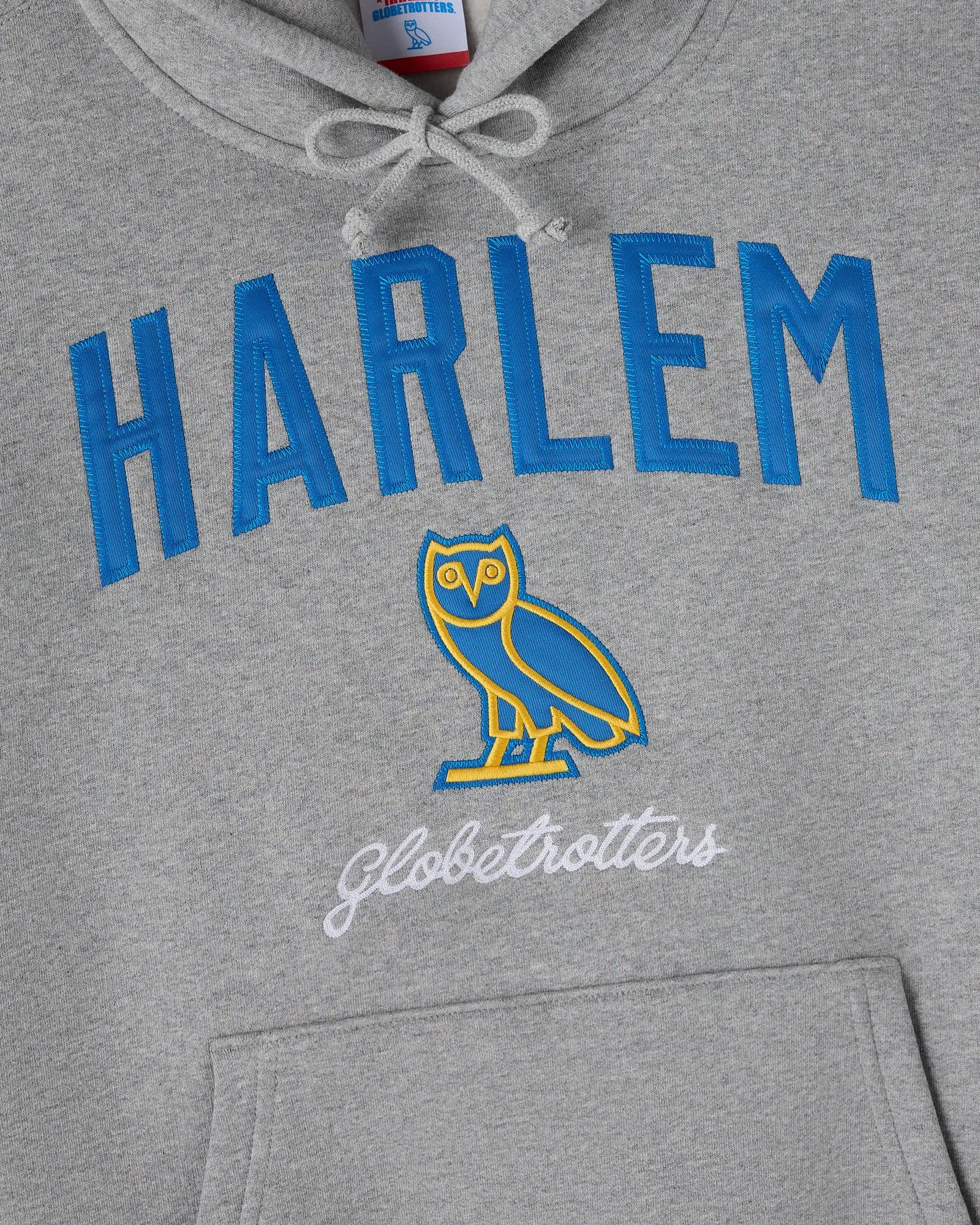 Harlem Globetrotters Hoodie - Heather Grey sold by OVO product image thumbnail 3