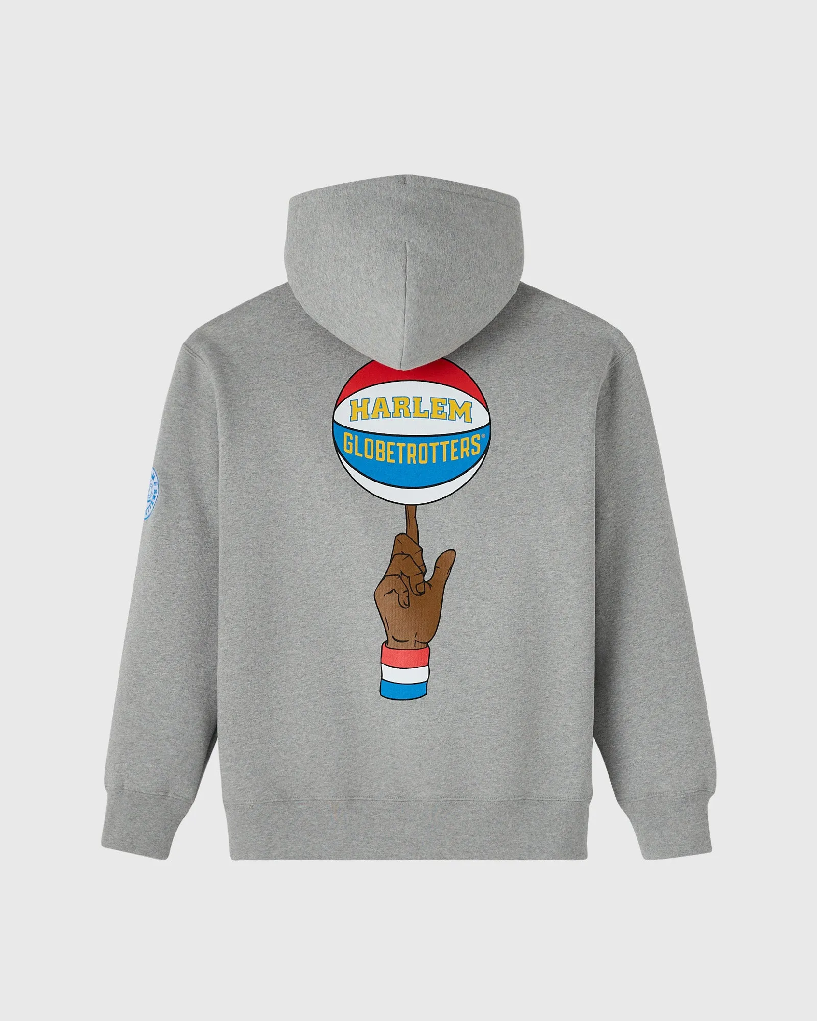 Harlem Globetrotters Hoodie - Heather Grey sold by OVO product image thumbnail 2