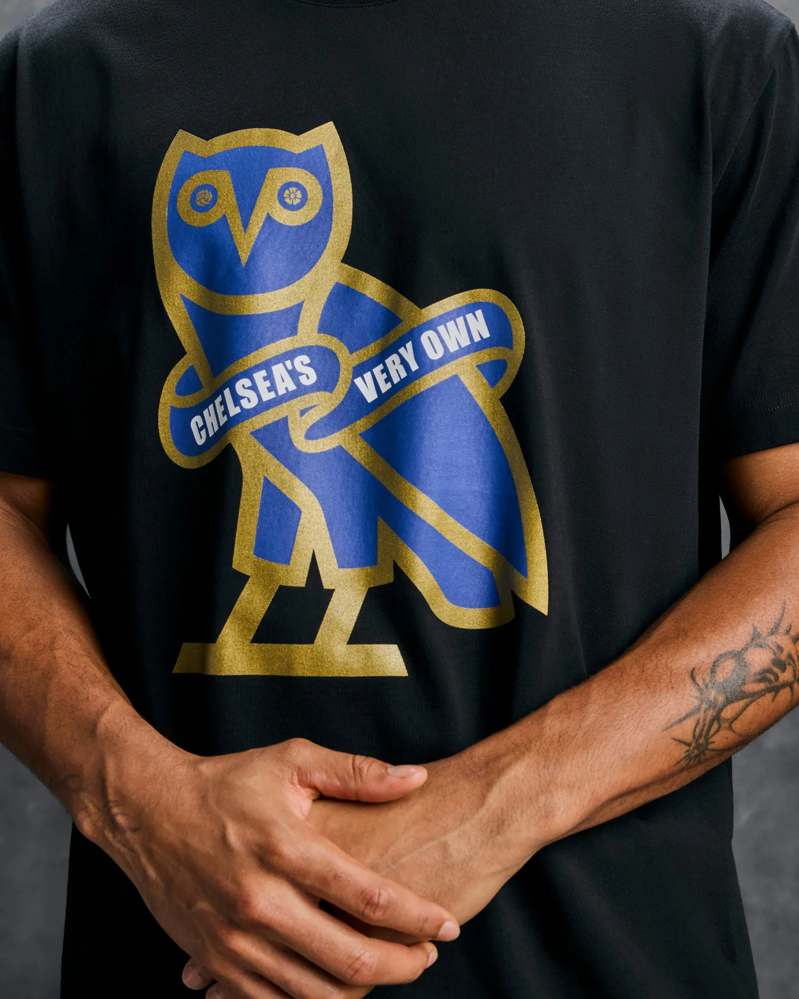 Chelsea FC Icon T-Shirt - Black sold by OVO product image thumbnail 3