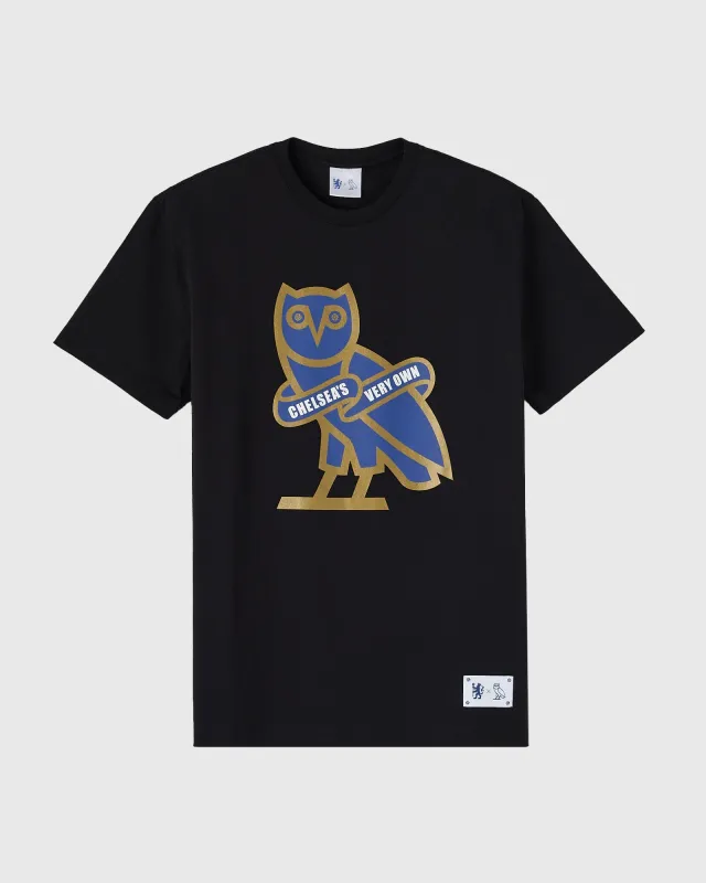 Chelsea FC Icon T-Shirt - Black made by OVO
