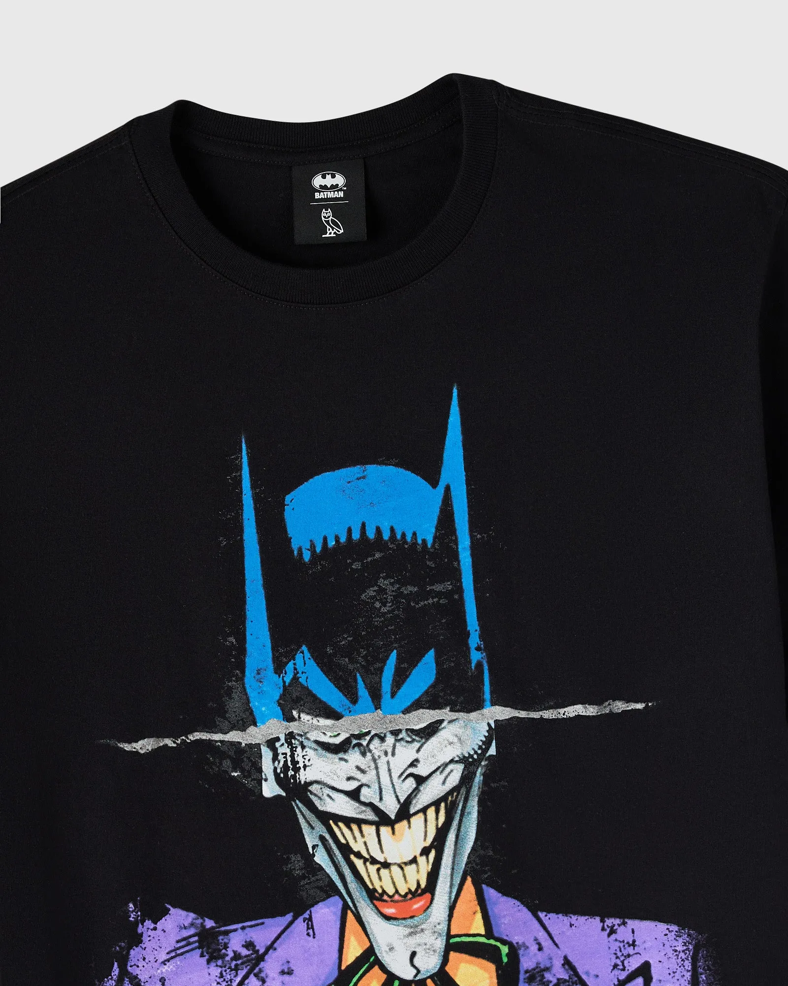 Batman x The Joker Split Tee - Black sold by OVO product image thumbnail 3