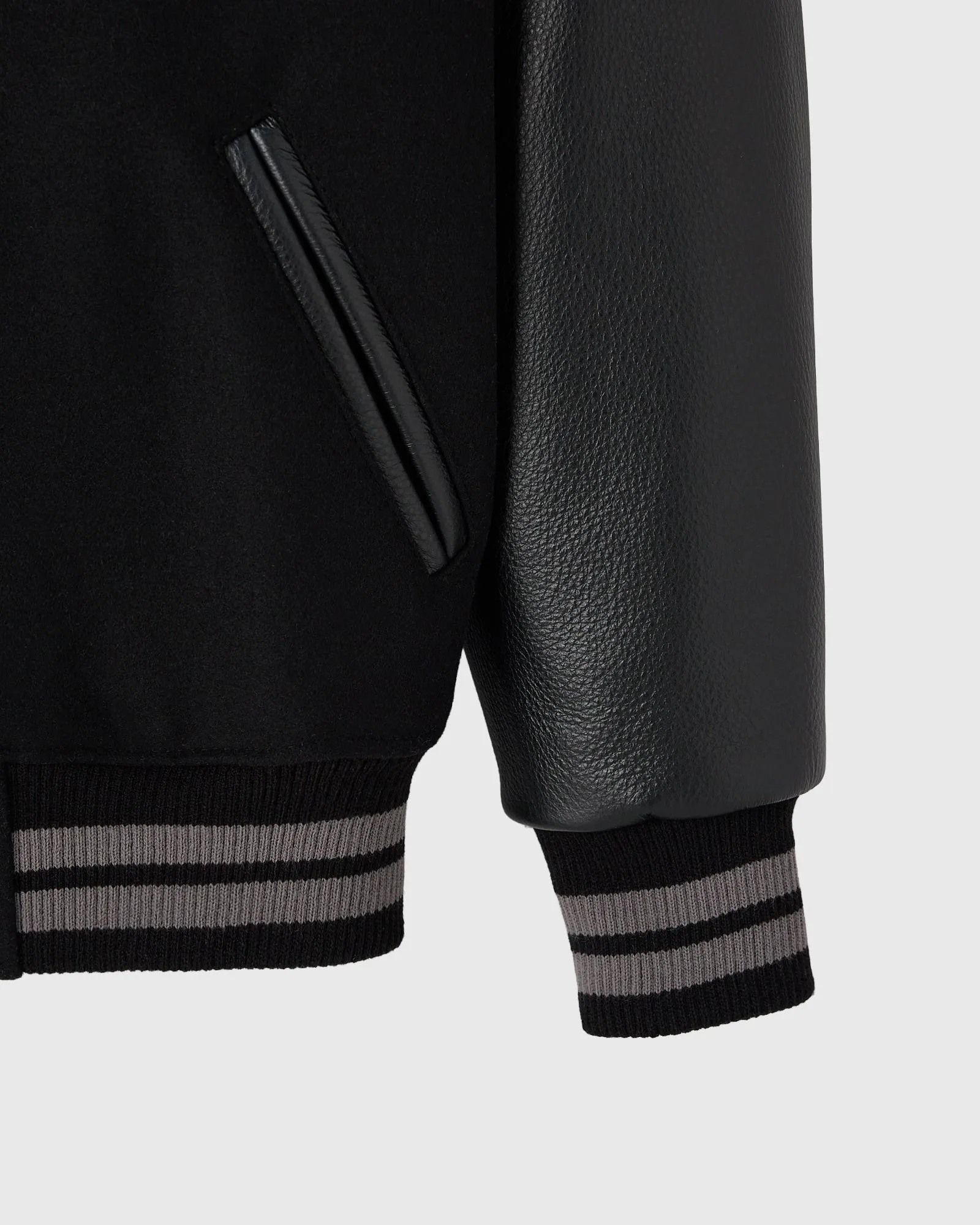 Batman x The Joker Split Varsity Jacket - Black sold by OVO product image thumbnail 5