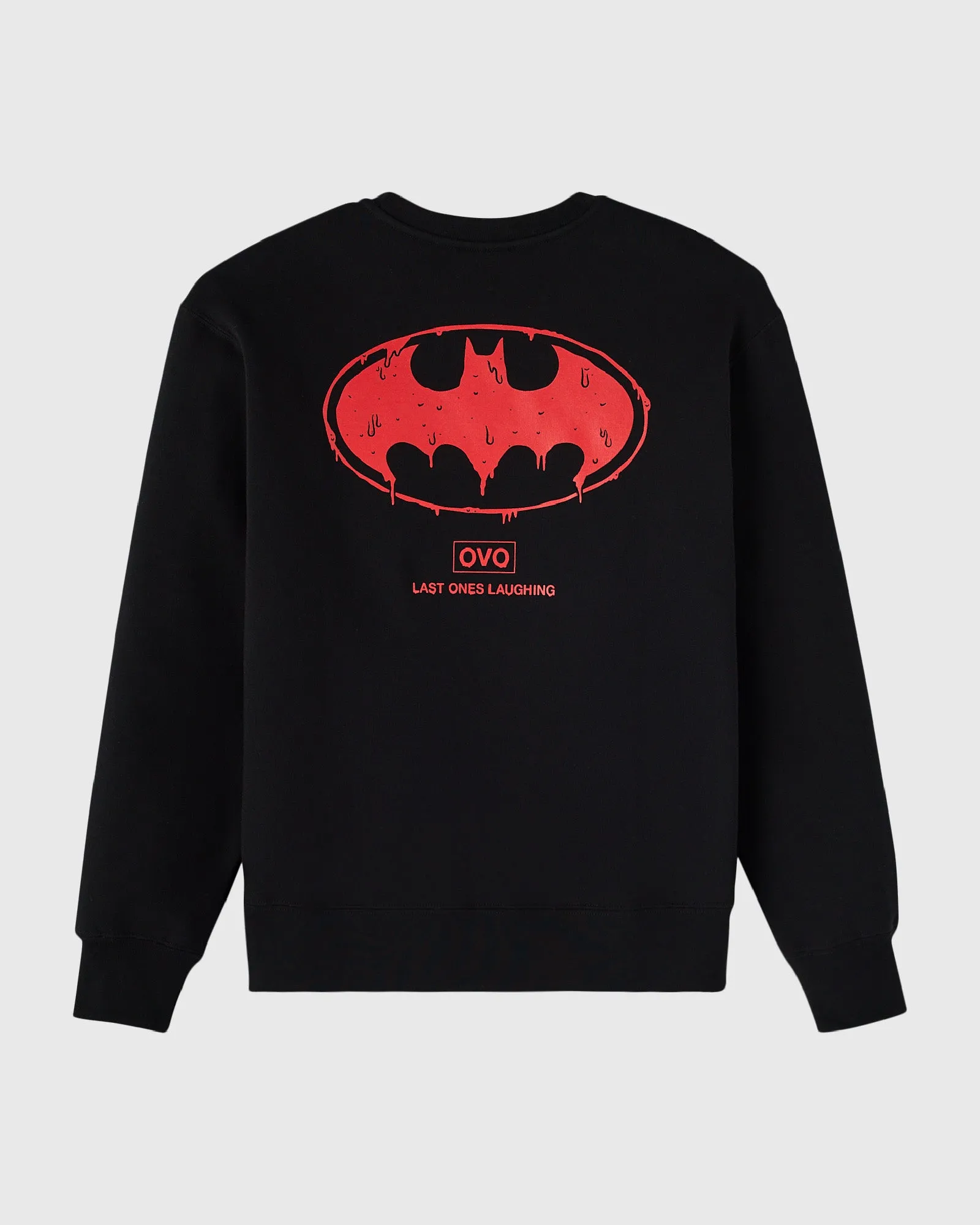 Bat Smile Crewneck Sweatshirt - Black sold by OVO product image thumbnail 2