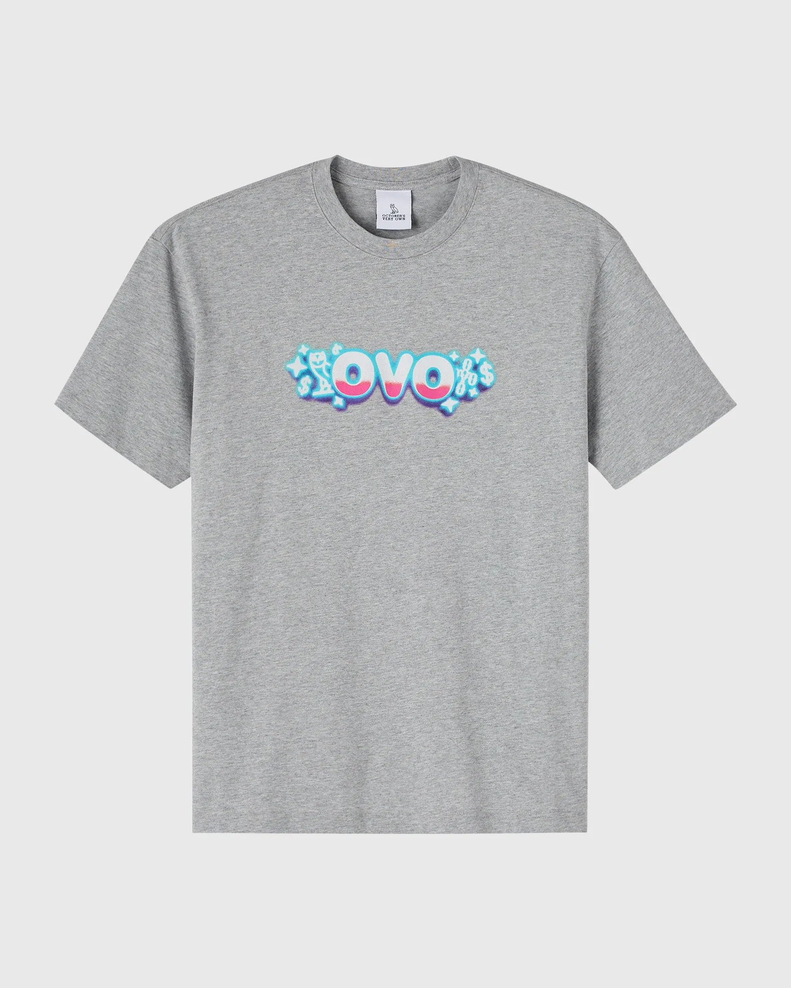 Slots Tee - Heather Grey sold by OVO