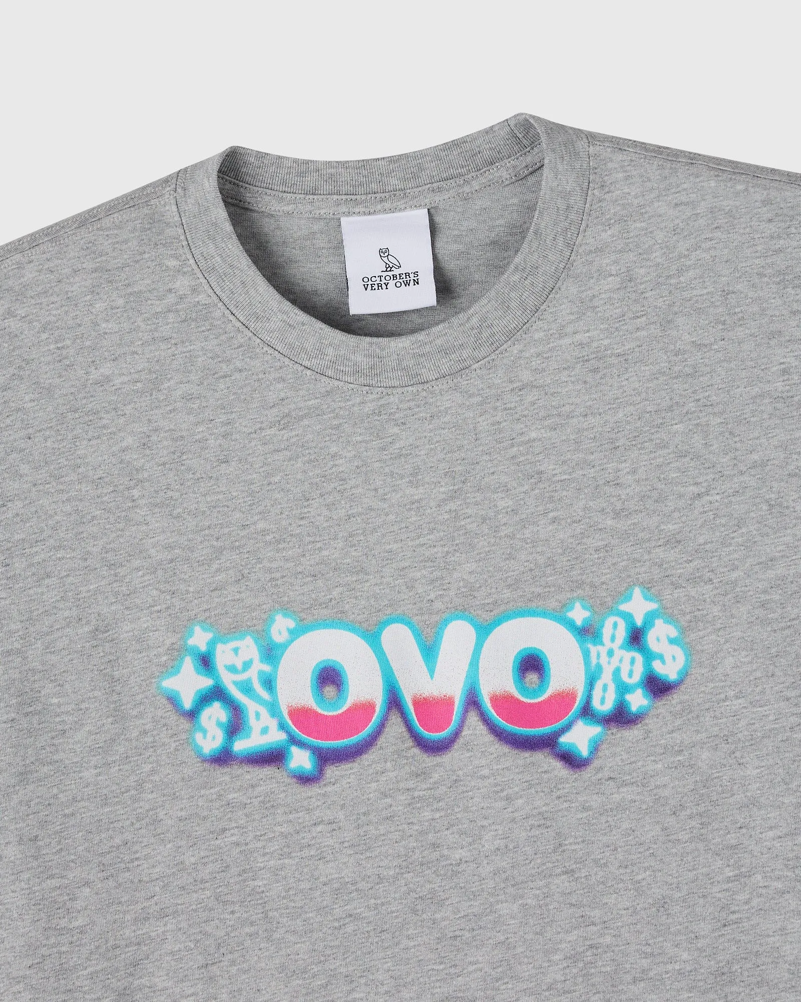 Slots Tee - Heather Grey sold by OVO product image thumbnail 3