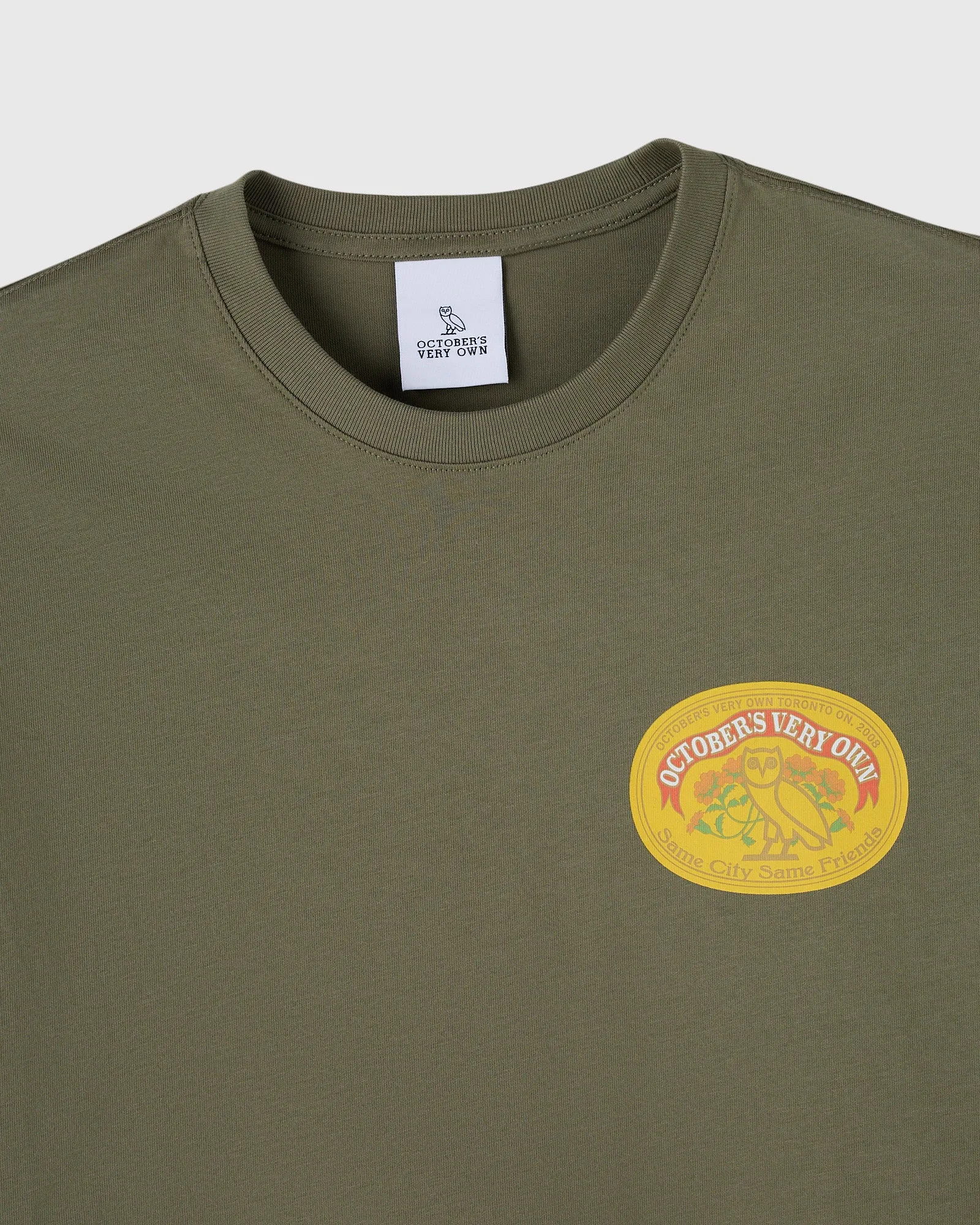 Pom Pom Banner Tee - Olive Green sold by OVO product image thumbnail 3