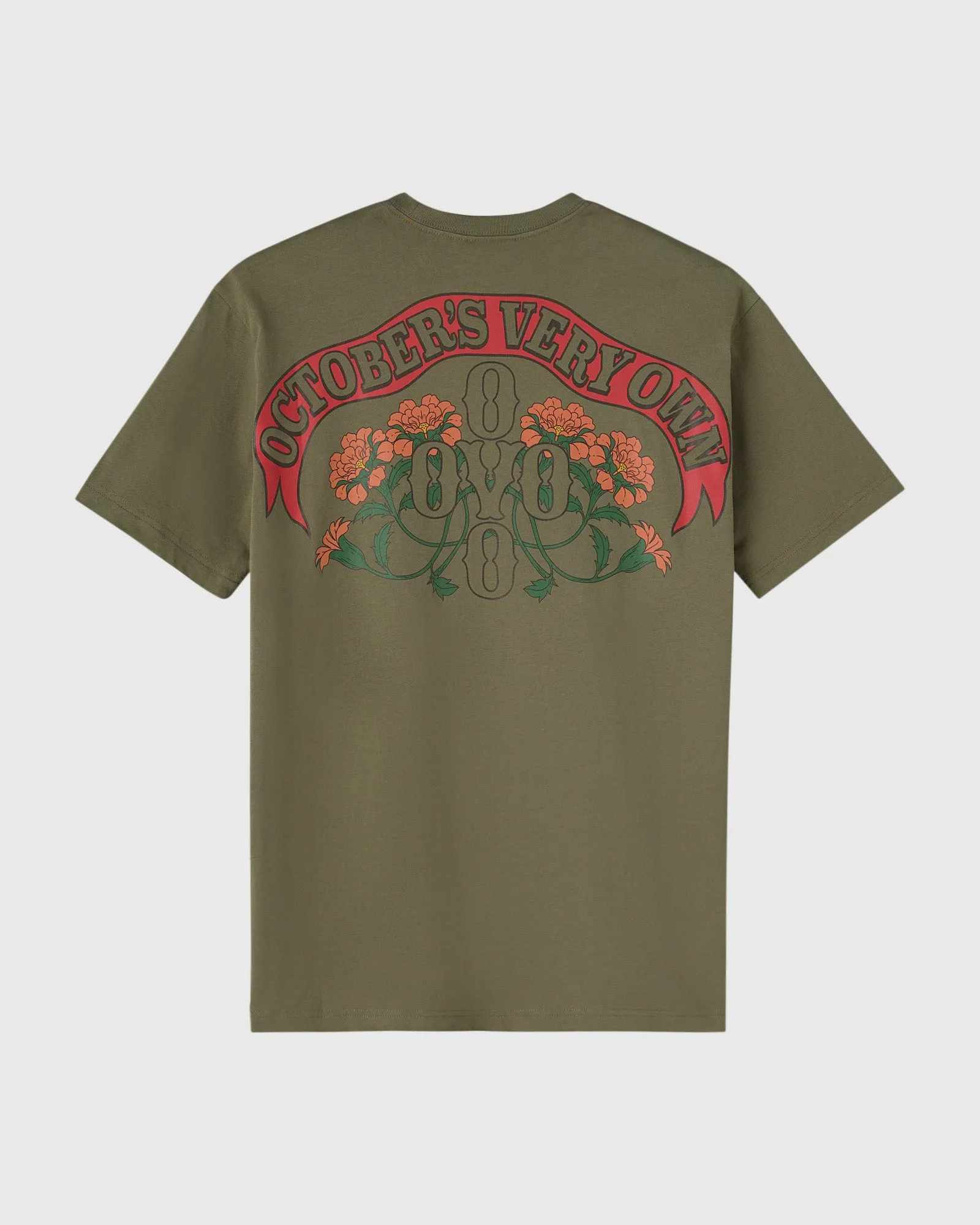 Pom Pom Banner Tee - Olive Green sold by OVO product image thumbnail 2