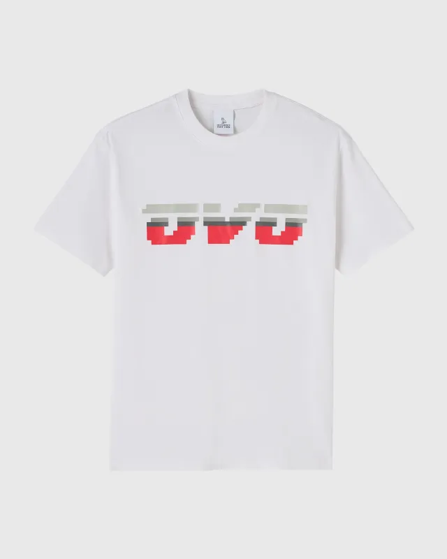 Pixel Runner Tee - White made by OVO