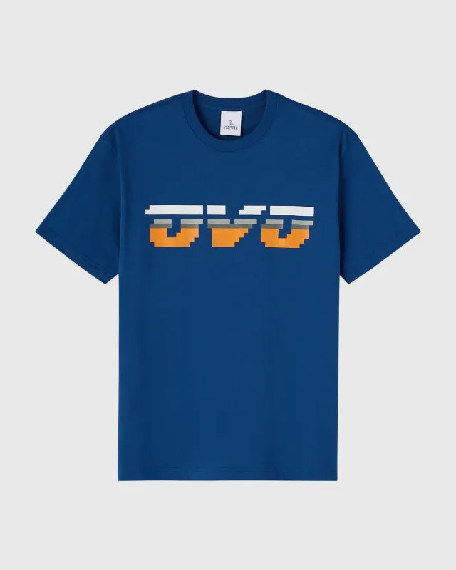 Pixel Runner Tee - Deep Denim made by OVO