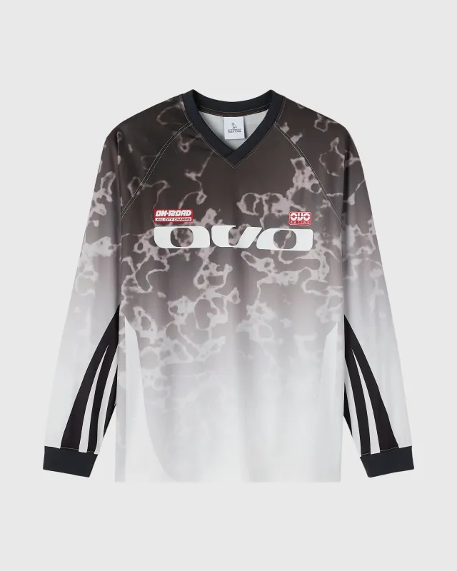 OVO4L Racing Jersey - Black made by OVO