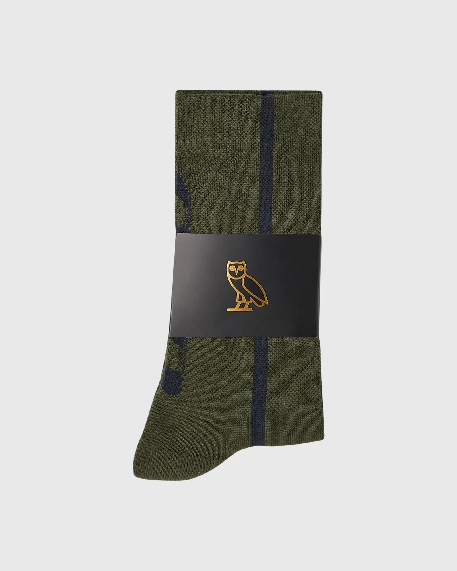 Heather Runner Socks - Deep Olive sold by OVO product image thumbnail 2