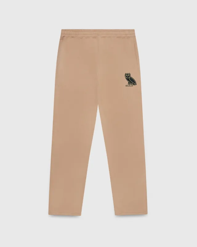 Mini OG Open Hem Sweatpant - Sand sold by OVO