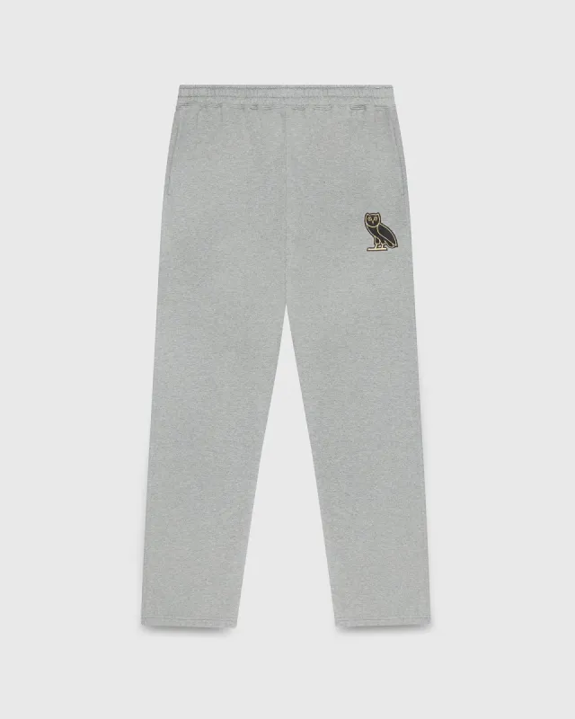 Mini OG Open Hem Sweatpant - Heather Grey sold by OVO