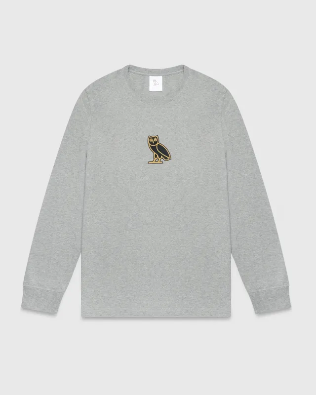 Mini OG Longsleeve T-Shirt - Heather Grey sold by OVO