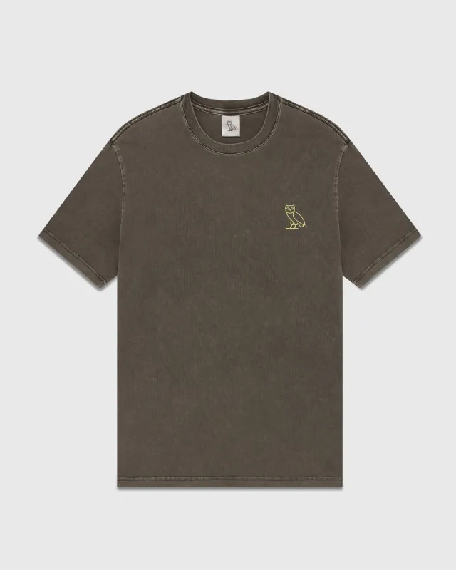 Muskoka Garment Dyed T-Shirt - Brown made by OVO