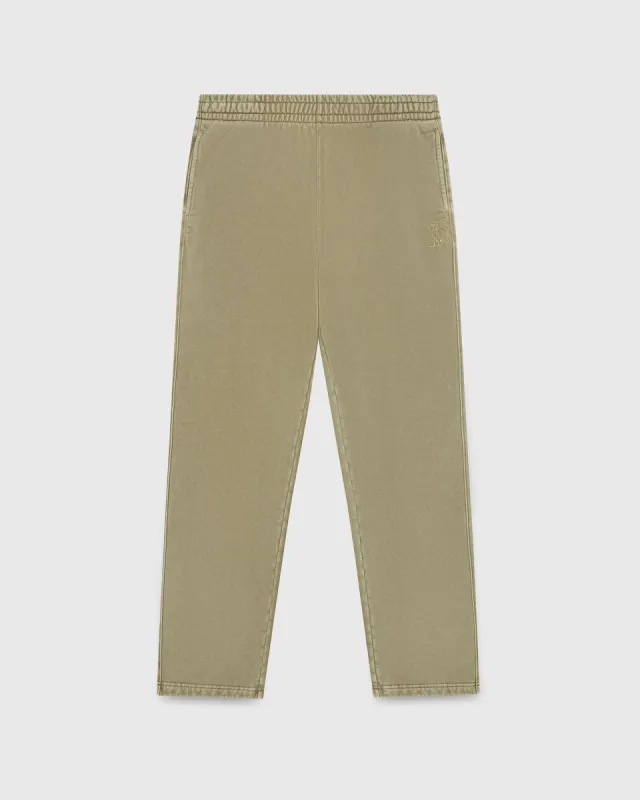 Muskoka Garment Dyed Open Hem Sweatpant - Sand sold by OVO