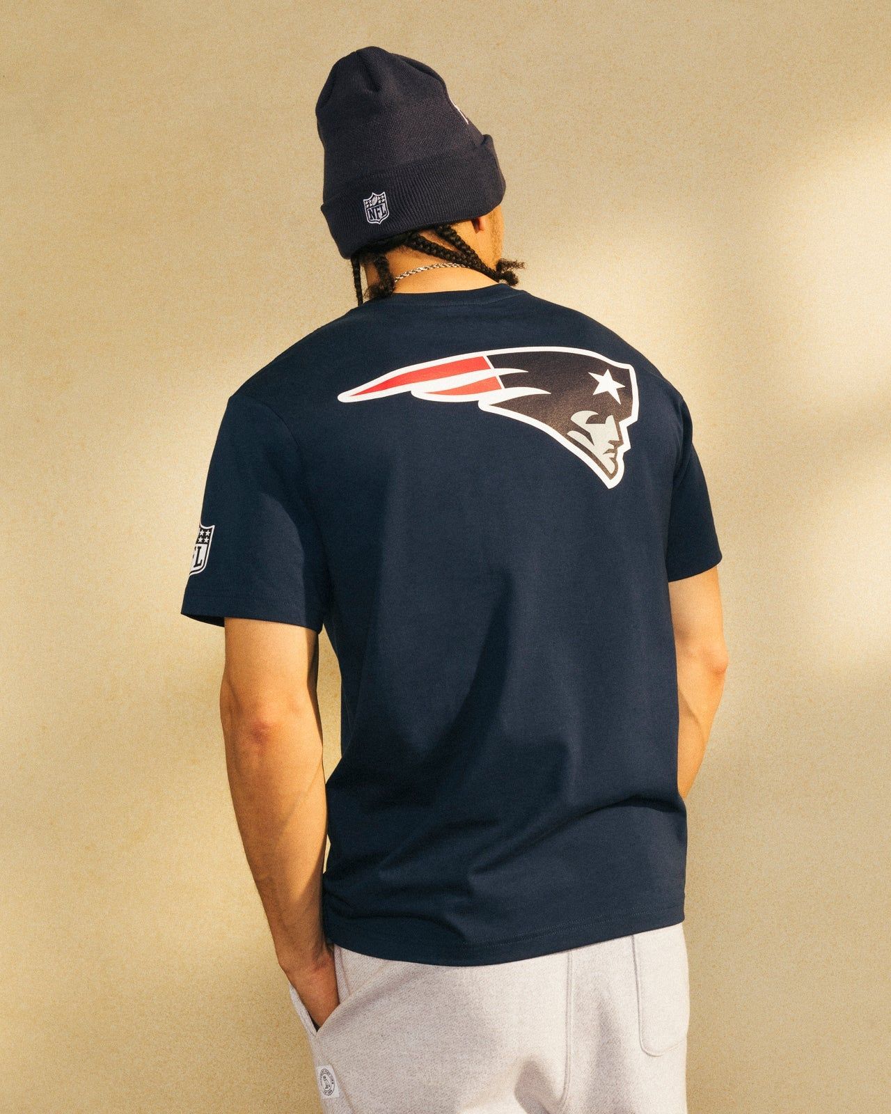 NFL New England Patriots Game Day T-Shirt - Blue sold by OVO product image thumbnail 3