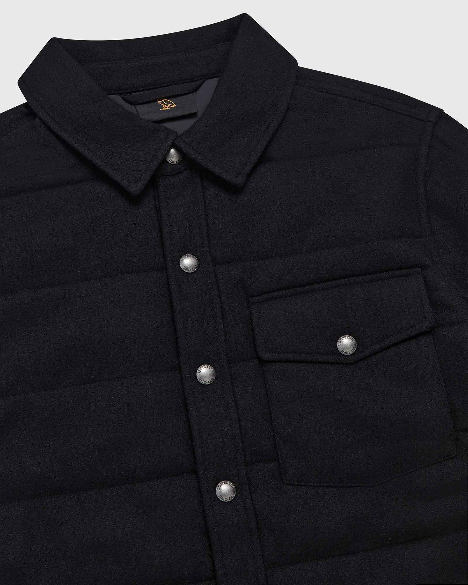 Quilted Insulated Shirt - Black sold by OVO product image thumbnail 3
