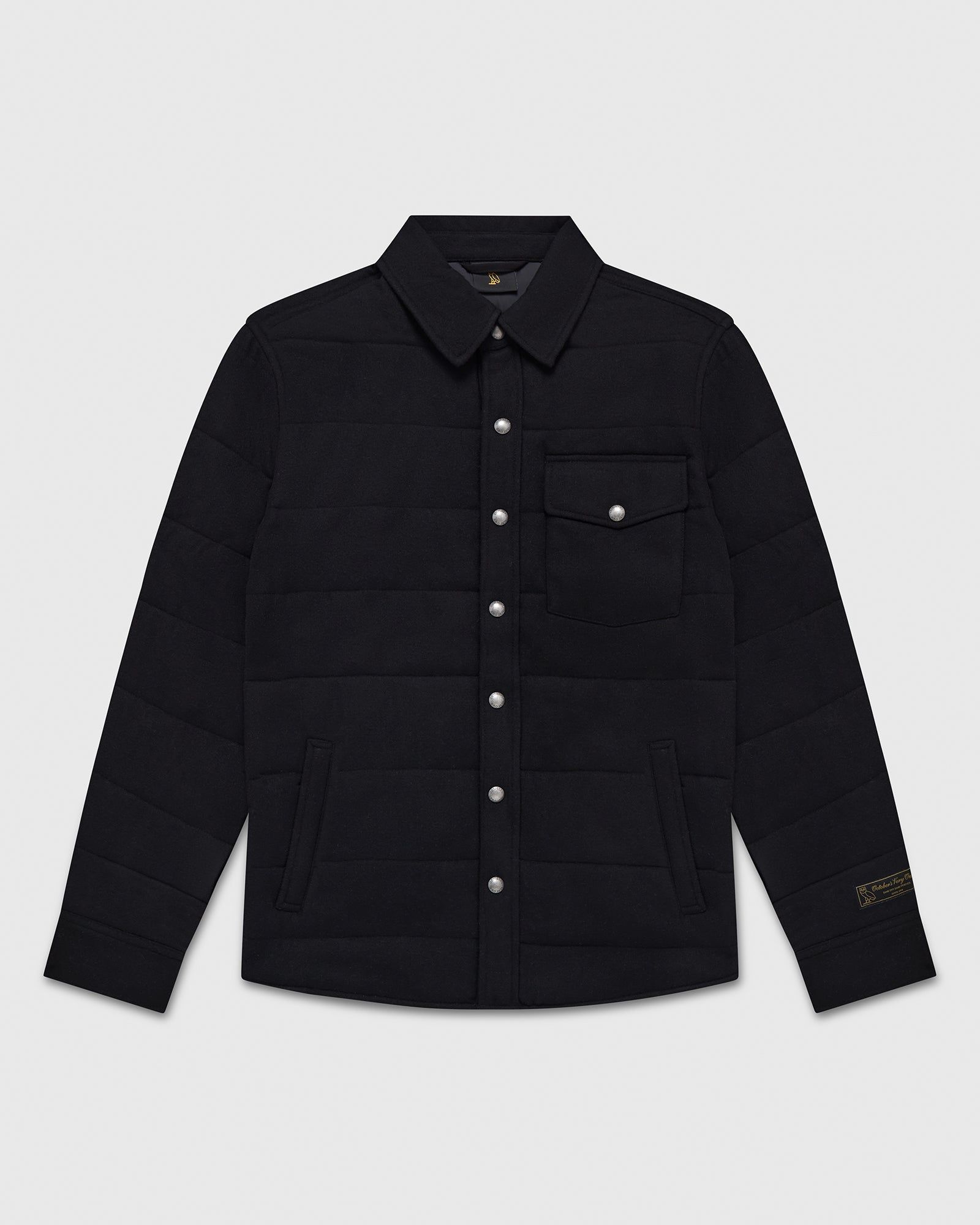 Quilted Insulated Shirt - Black sold by OVO
