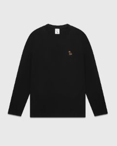 OVO® ESSENTIALS LONGSLEEVE T-SHIRT - BLACK sold by OVO