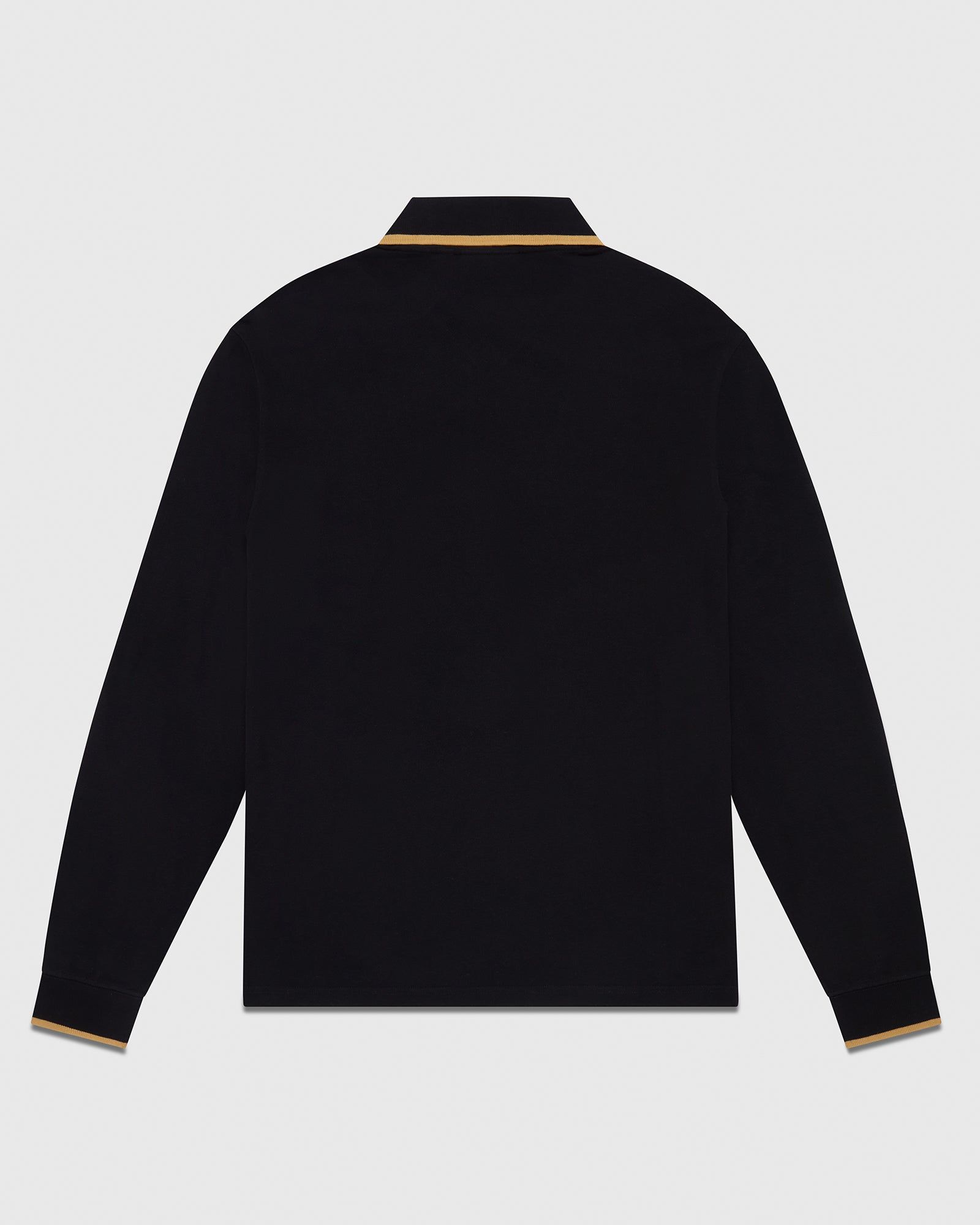 Longsleeve Polo - Black sold by OVO product image thumbnail 2