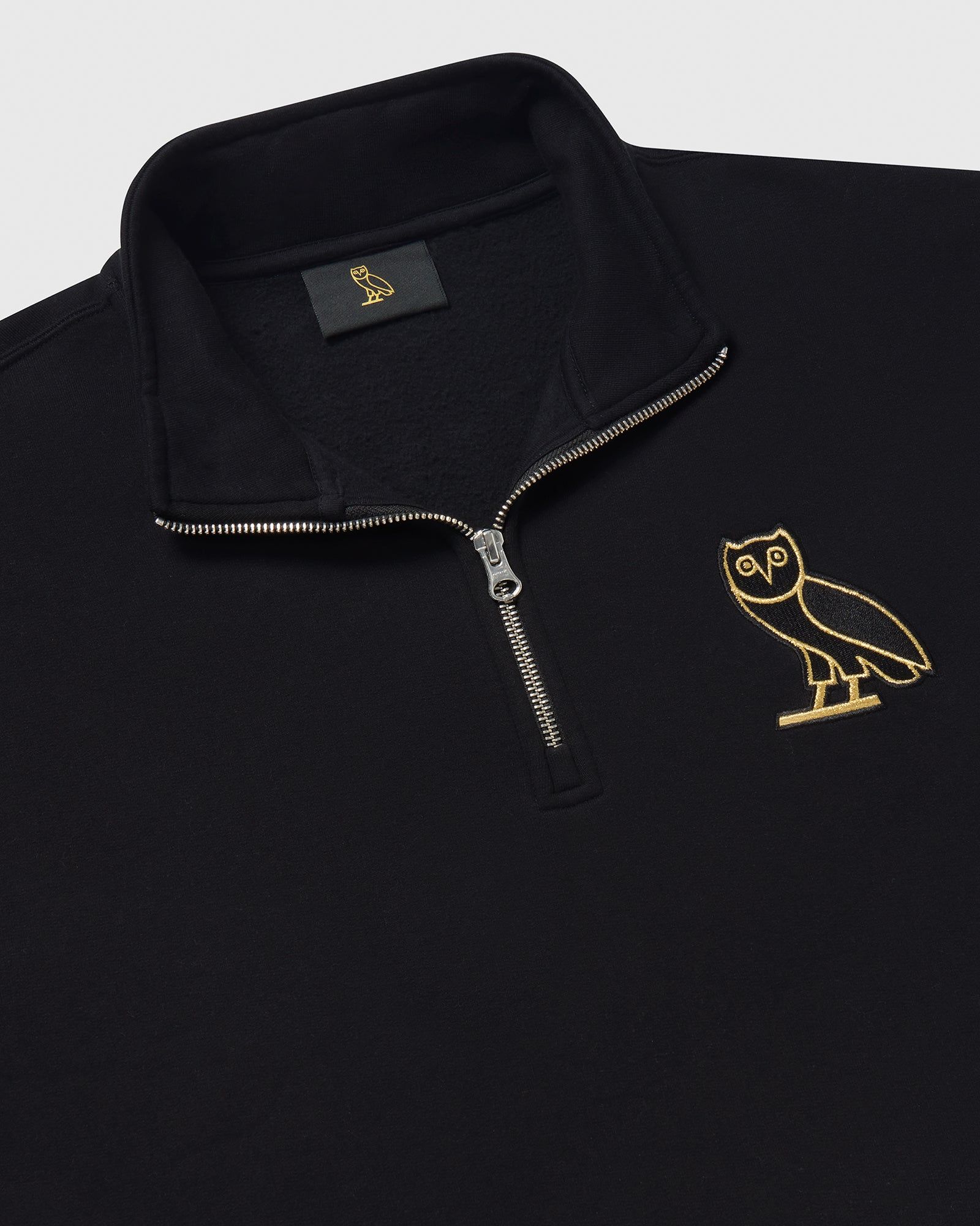 Mini OG Quarter Zip Sweatshirt - Black sold by OVO product image thumbnail 3