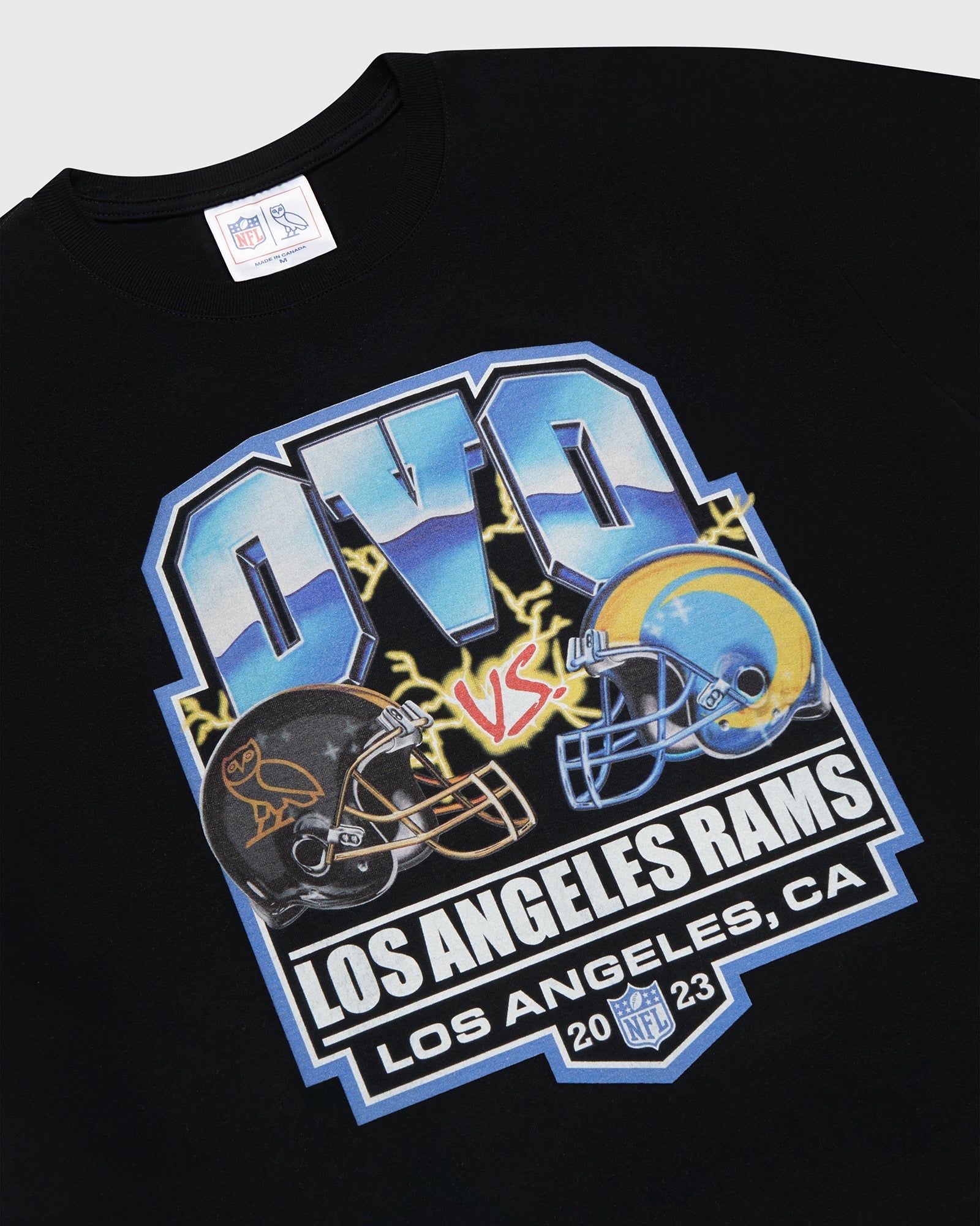 NFL LOS ANGELES RAMS GAME DAY T-SHIRT - BLACK sold by OVO product image thumbnail 3