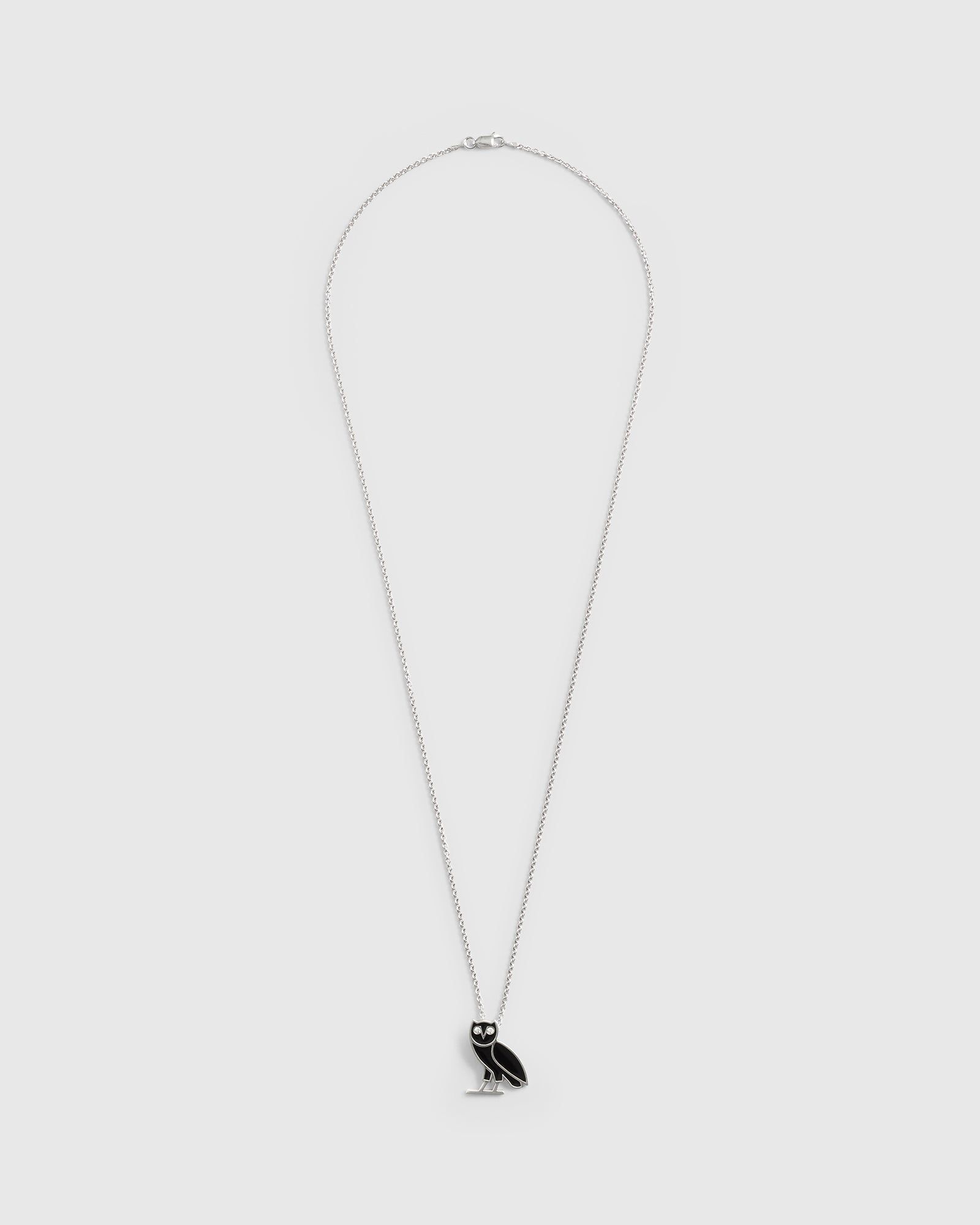 【OVO x Jacob & Co.】スターリングシルバー・ロゴネックレス OVO x Jacob & Co.】スターリングシルバー・ロゴネックレス