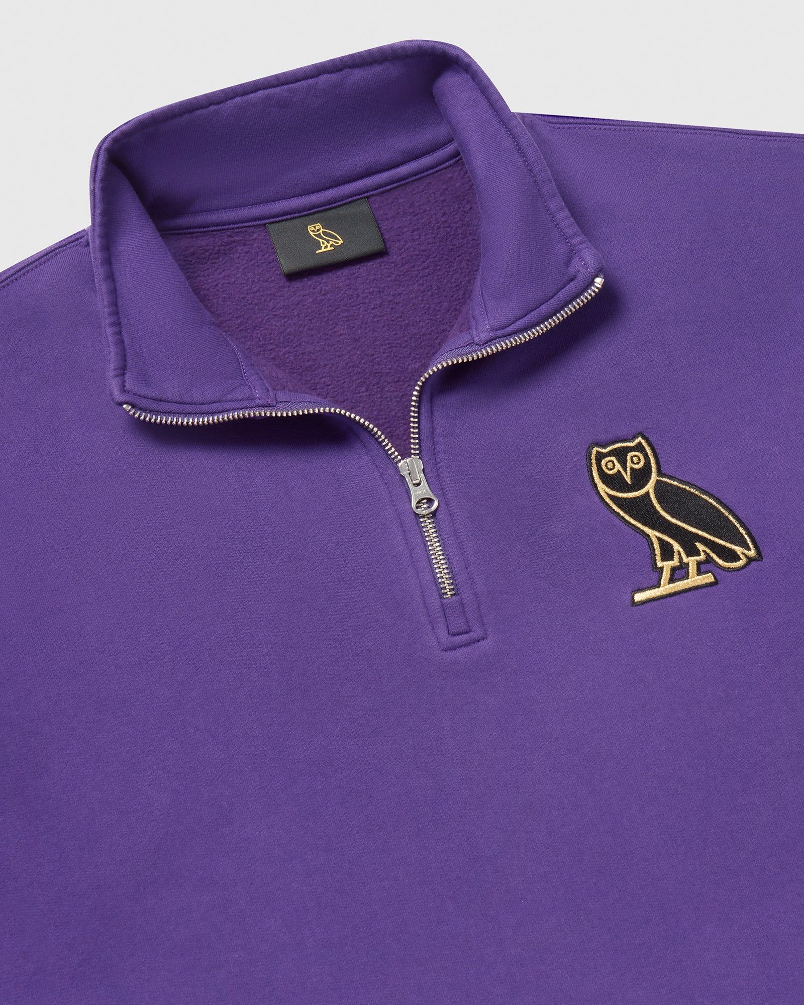Mini OG Quarter Zip Sweatshirt - Purple sold by OVO product image thumbnail 2