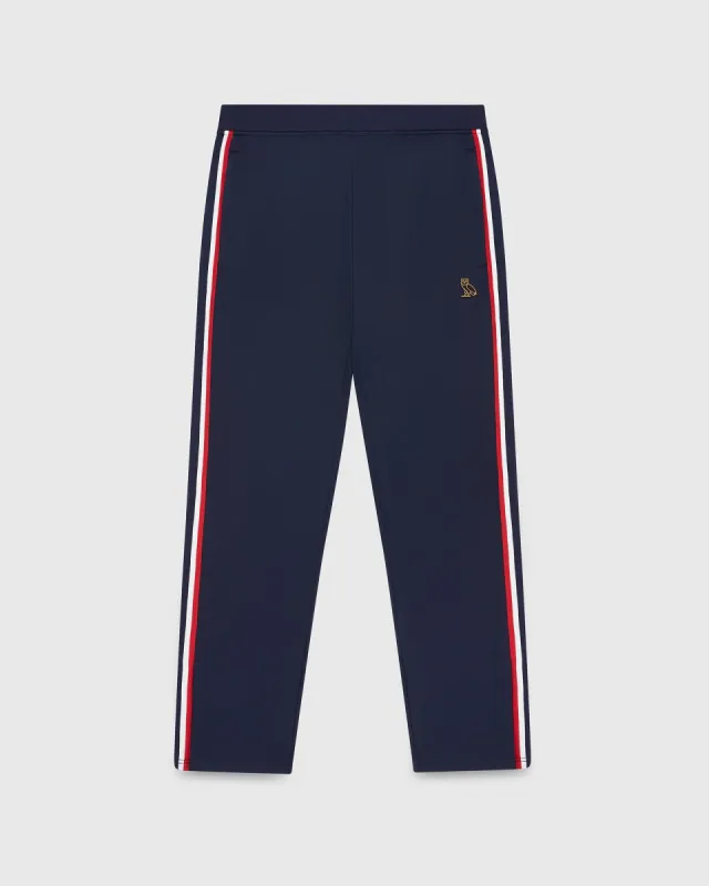 Pique Slim Track Pant - Navy sold by OVO