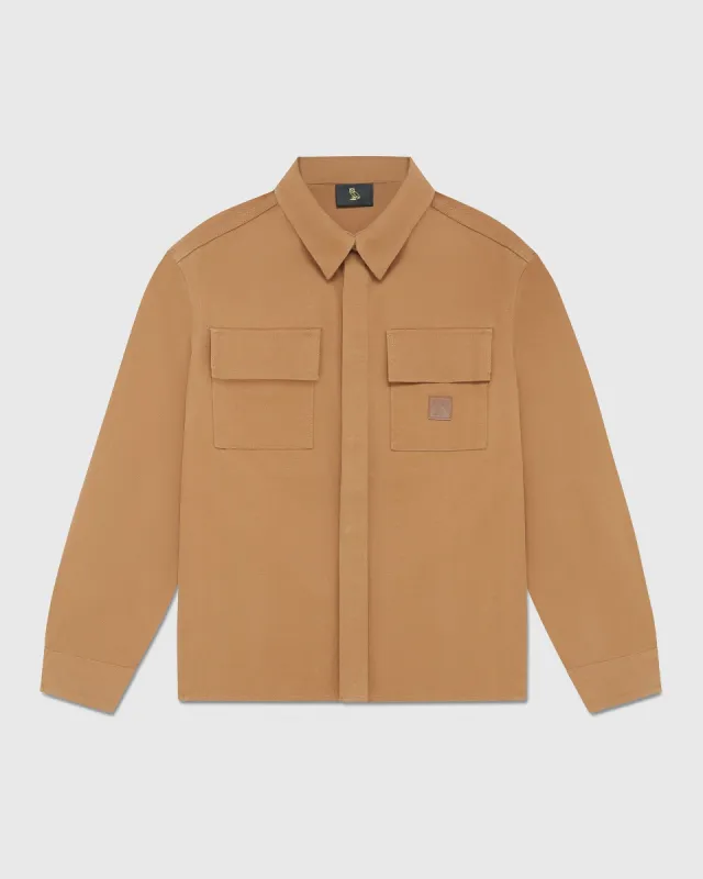 Duck Canvas Workshirt - Brown sold by OVO