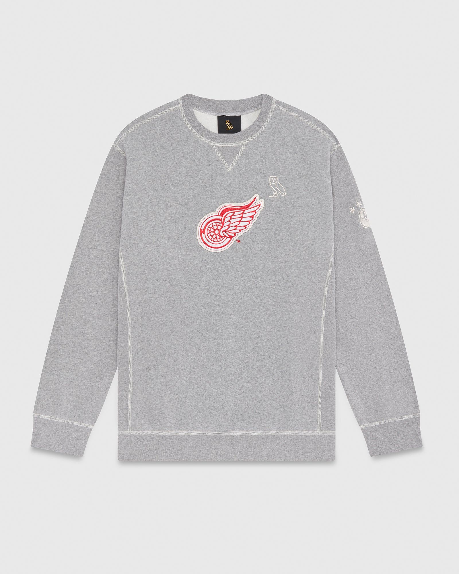 Detroit Red Wings Crewneck - Heather Grey sold by OVO