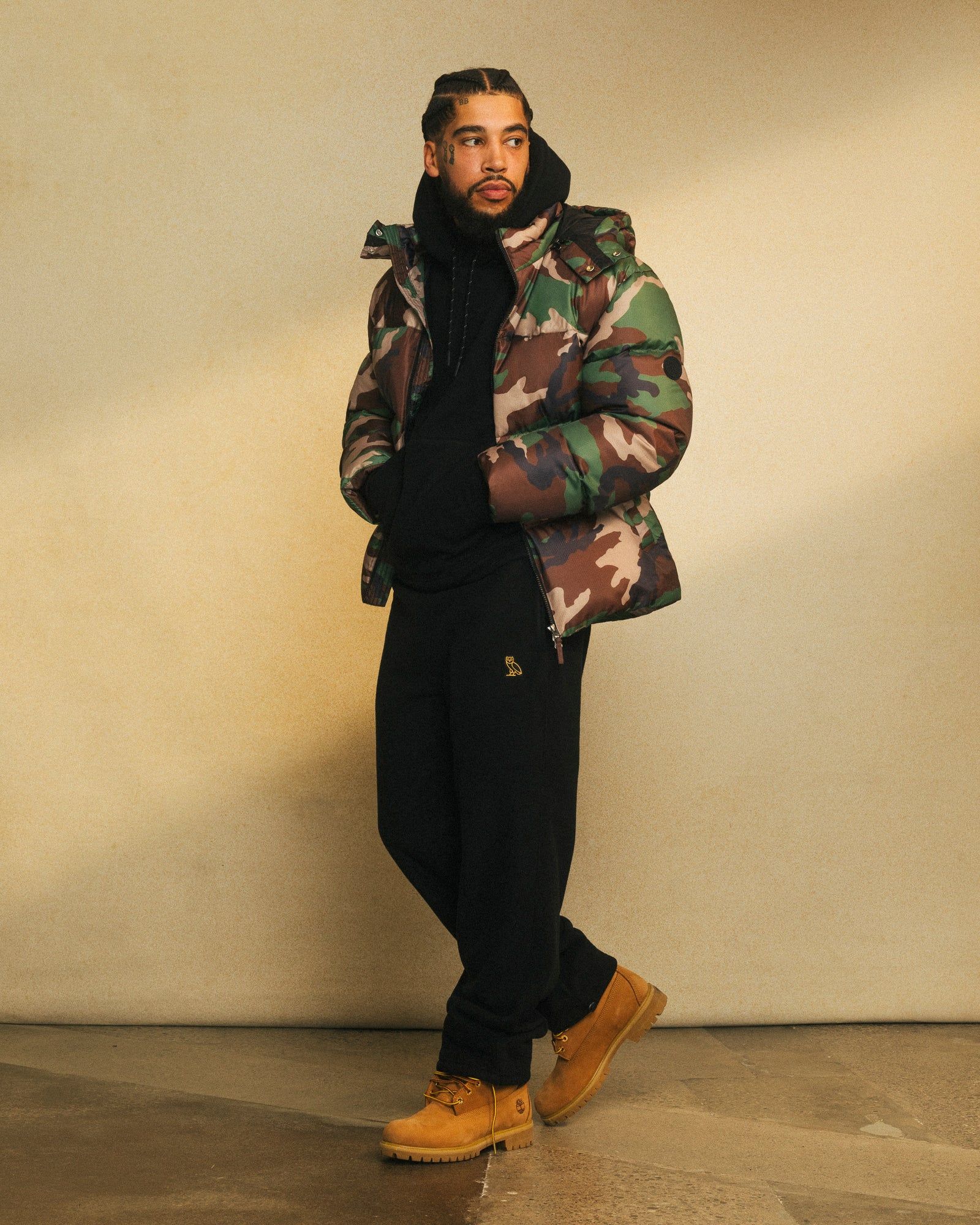 Polar Fleece Relaxed Fit Sweatpant - Black sold by OVO product image thumbnail 2