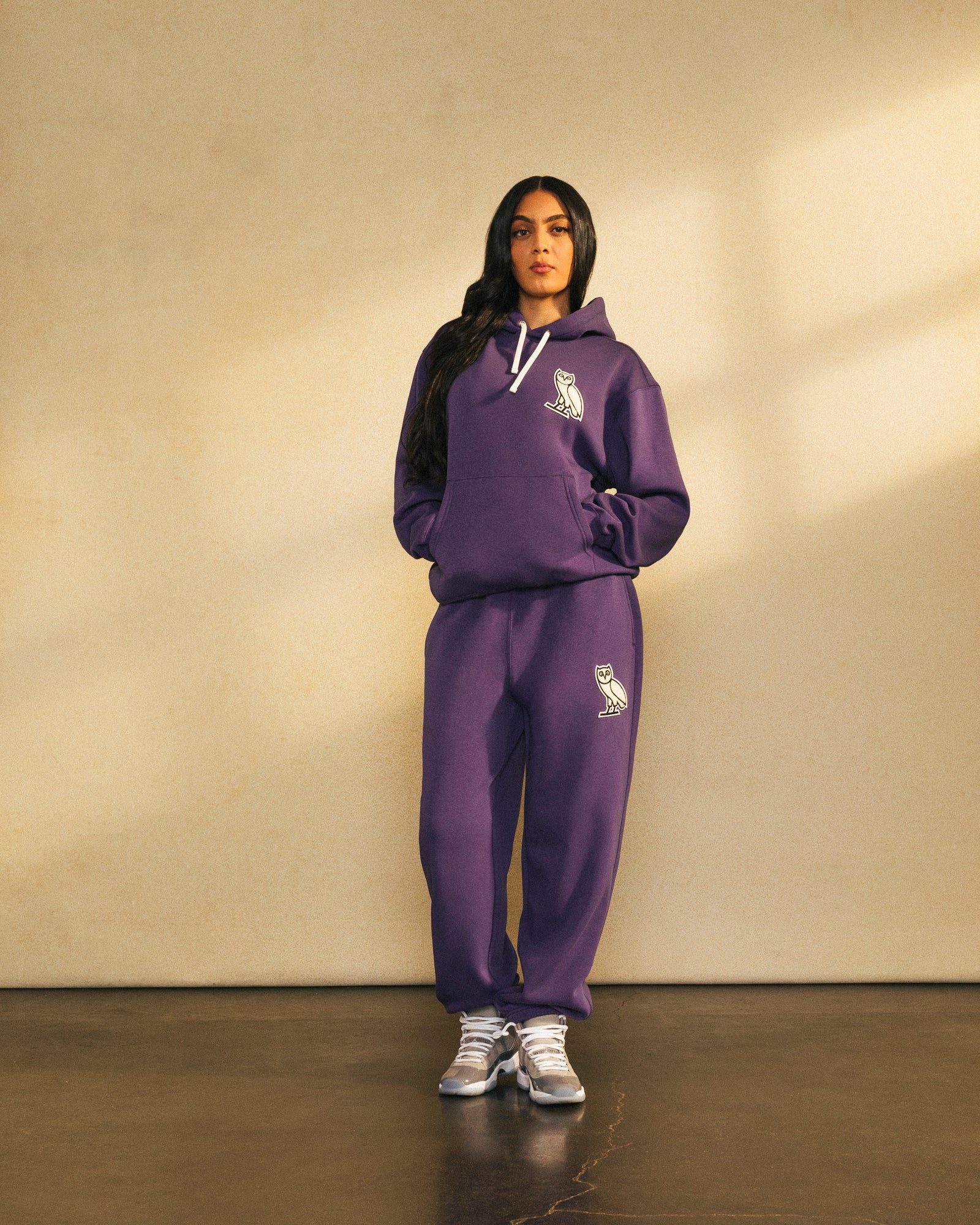 Mini OG Plush Sweatpant - Purple sold by OVO product image thumbnail 2
