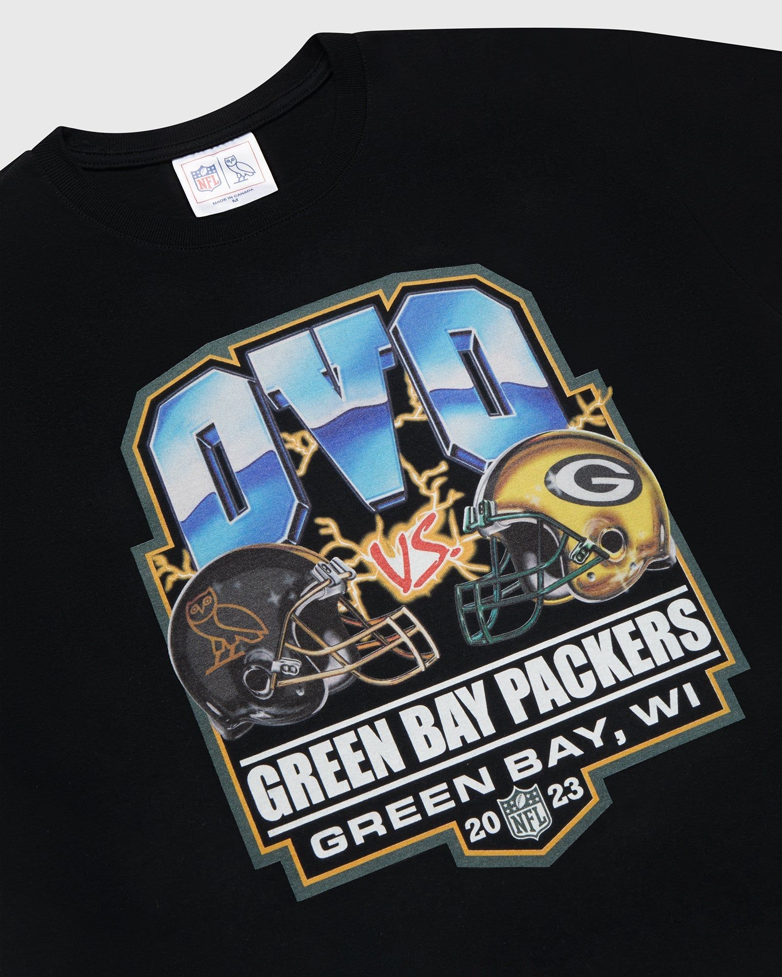 NFL GREEN BAY PACKERS GAME DAY T-SHIRT - BLACK sold by OVO product image thumbnail 3