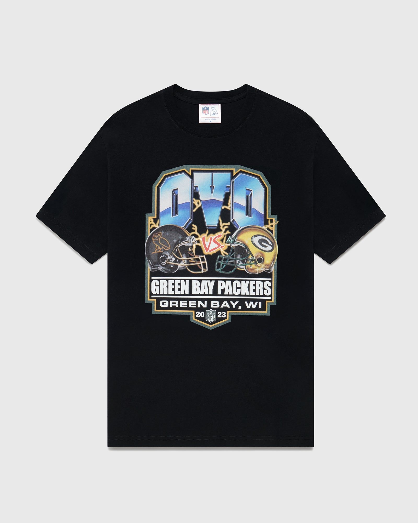 NFL GREEN BAY PACKERS GAME DAY T-SHIRT - BLACK sold by OVO