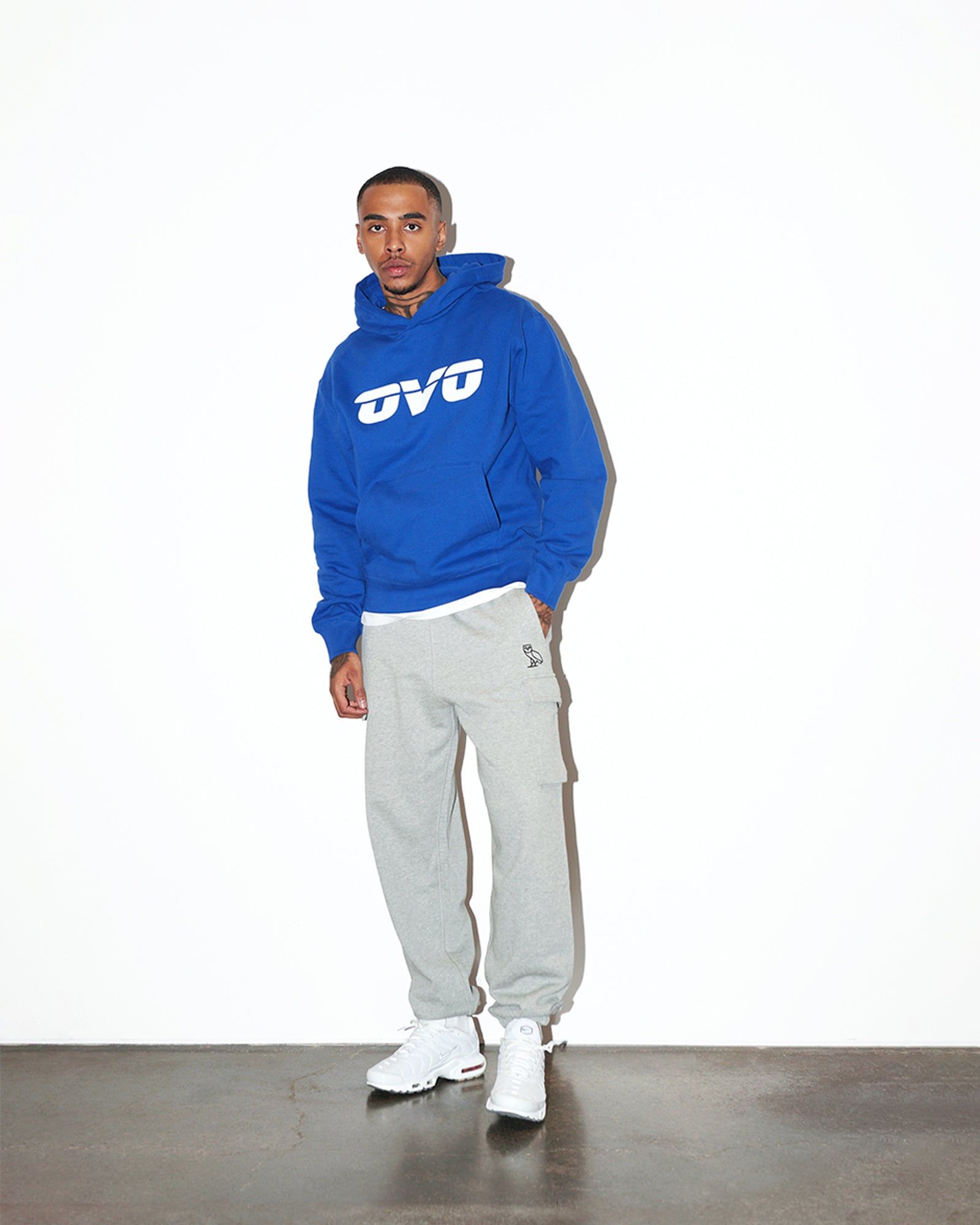 RUNNER HOODIE - BLUE sold by OVO product image thumbnail 2