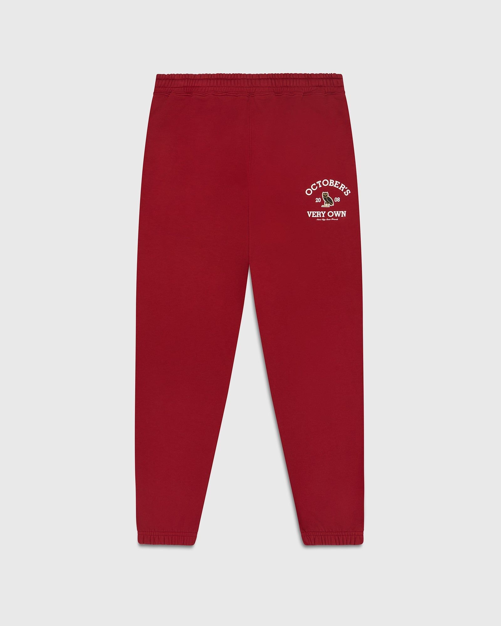 Collegiate Sweatpant - Scarlet sold by OVO
